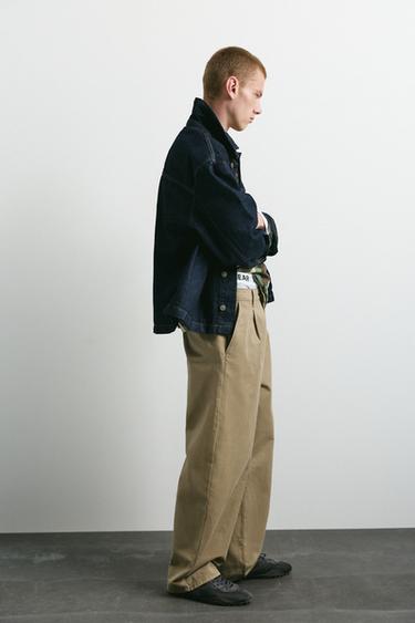Baggy darted chinos — Beige 5