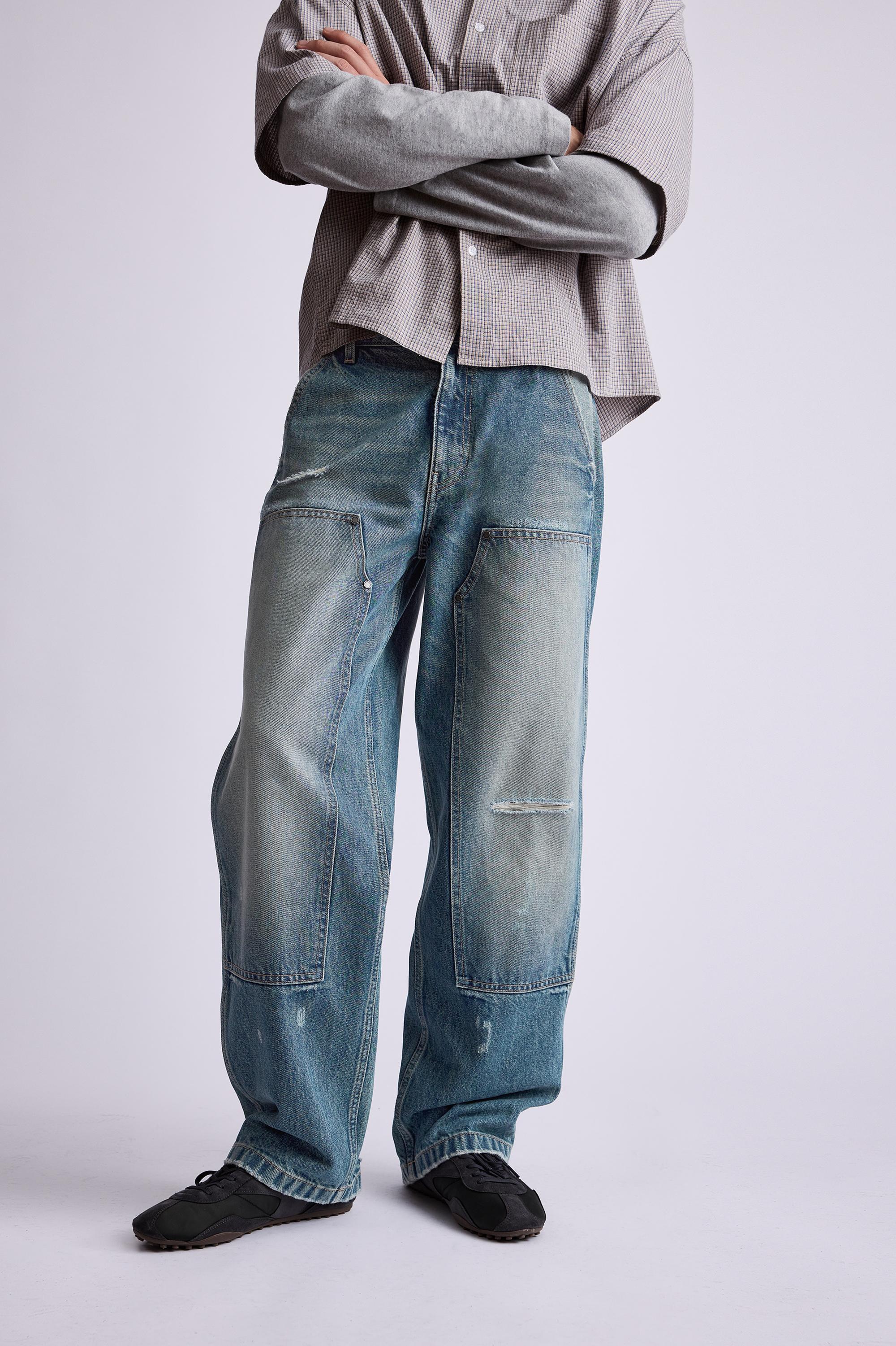 Pull&Bear Baggy jean görsel 8