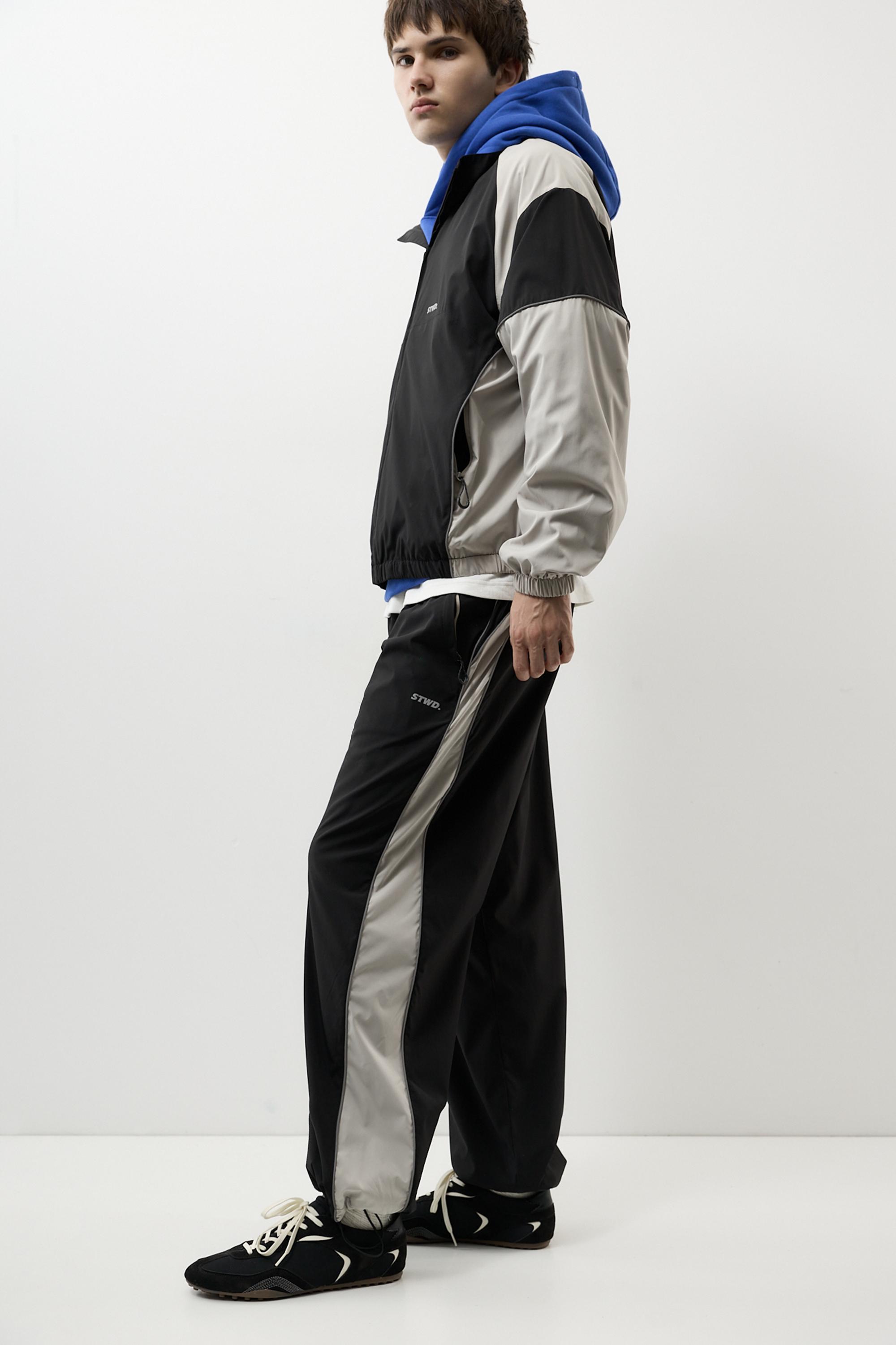 Pull&Bear STWD panelli jogger pantolon görsel 5