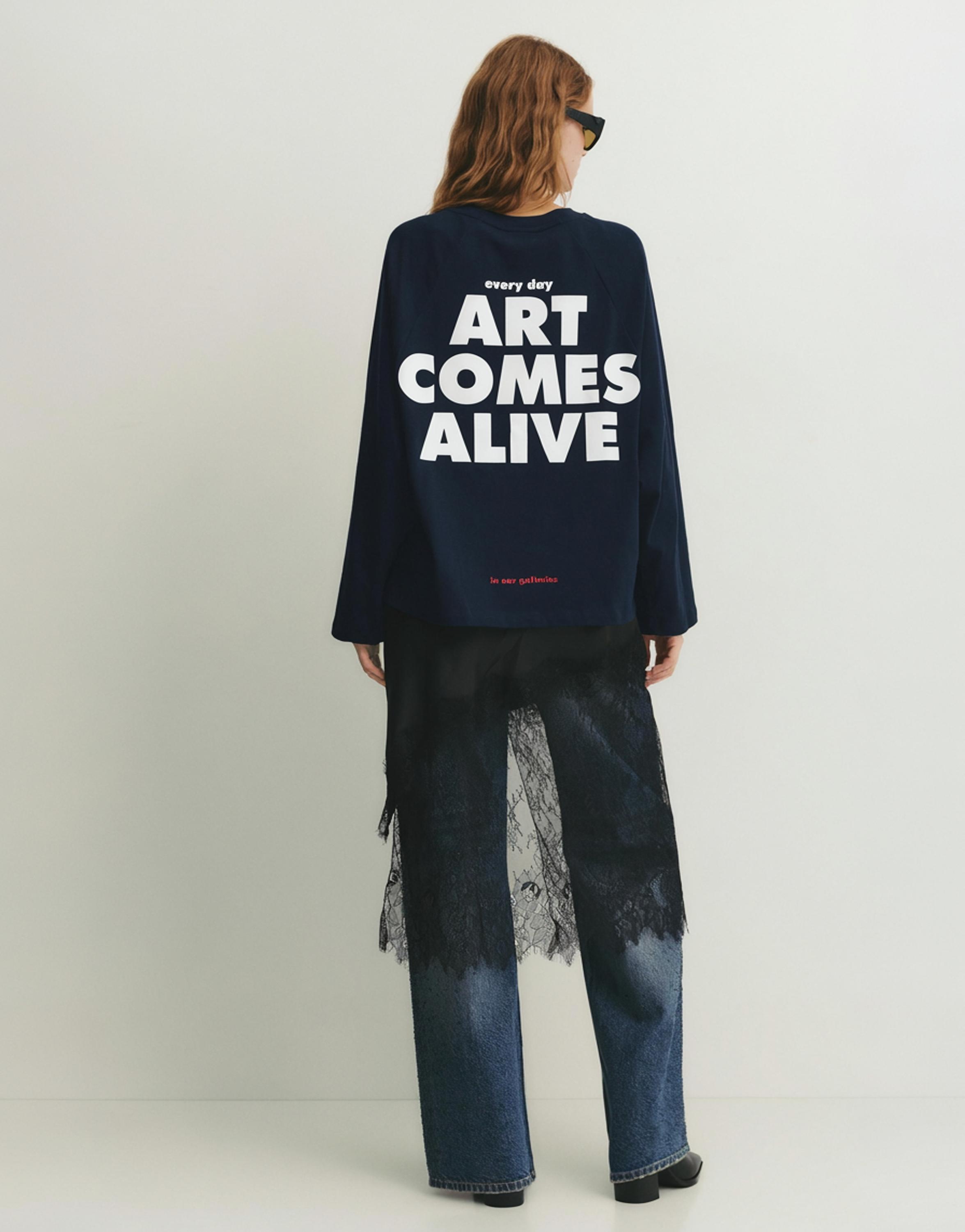 The Met mavi tişört - Görsel 12