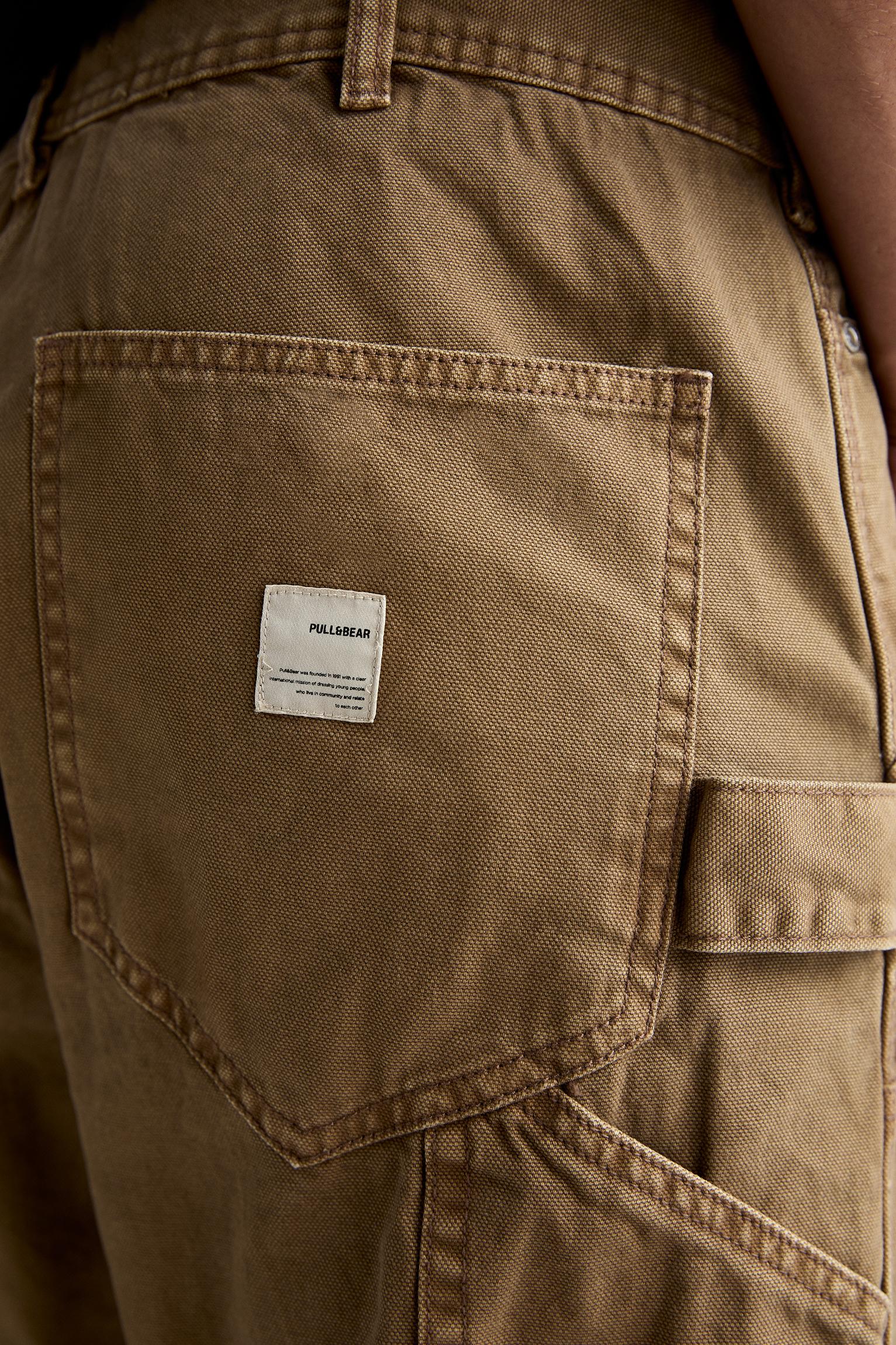 Pantalon cargo pull and bear homme fashion