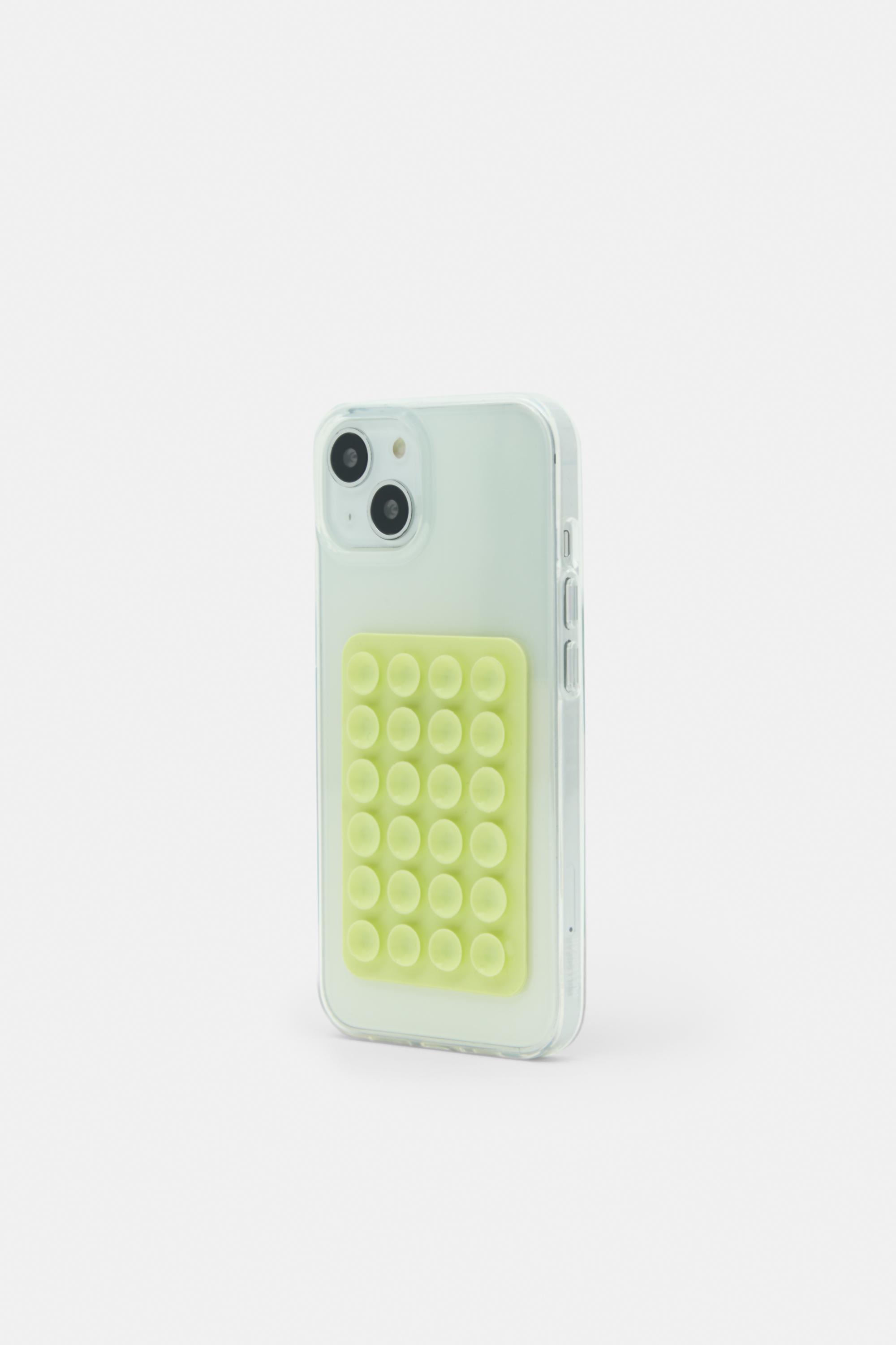 Suction cup iPhone case — Yellow