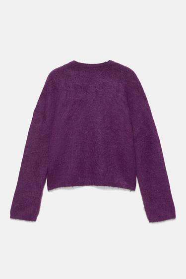 Regular fit jumper — Purple 7