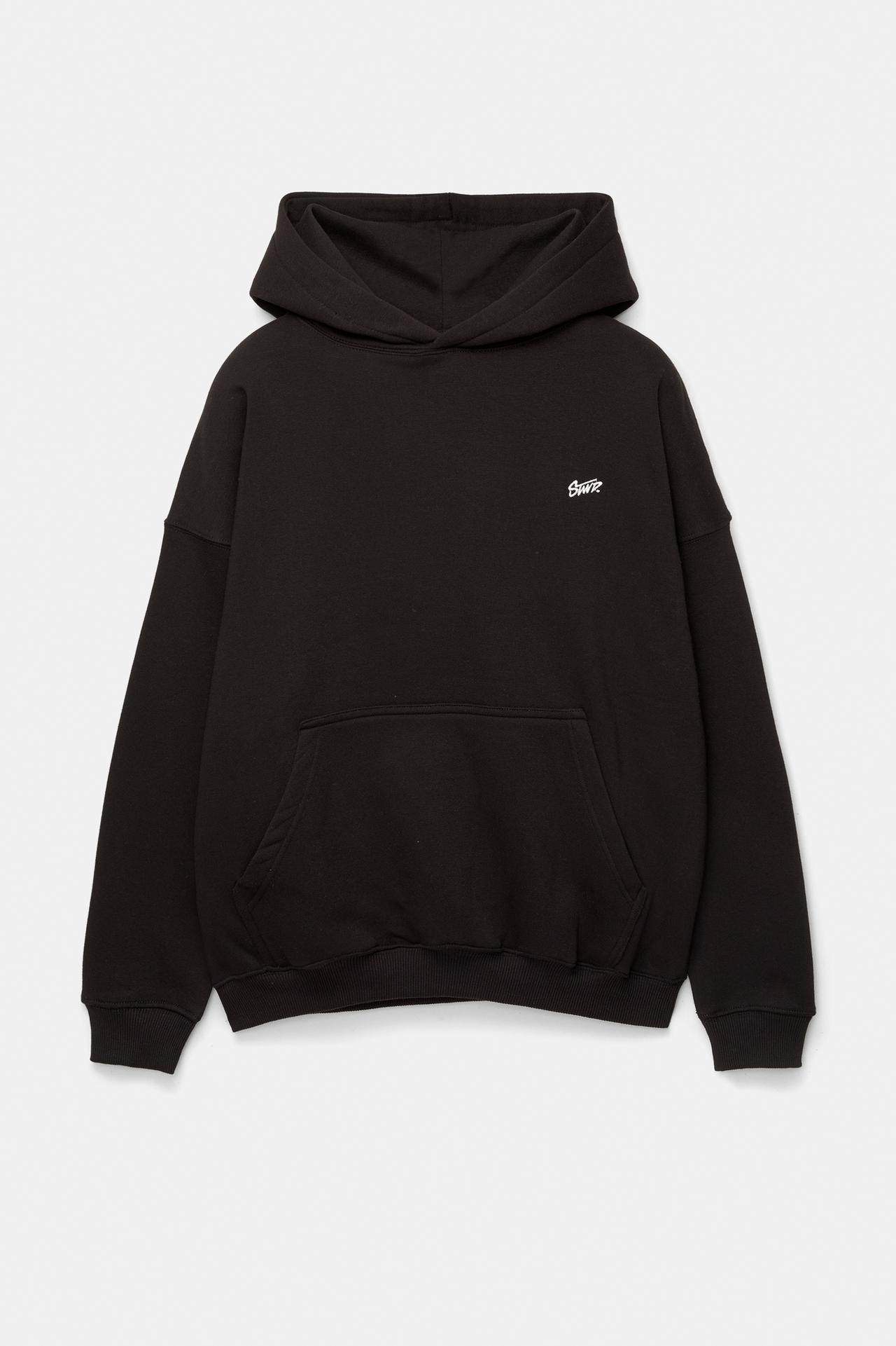STWD hoodie — Black