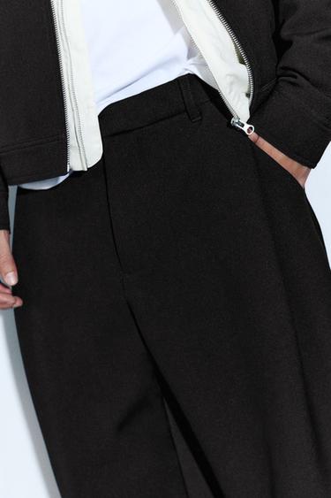 Straight tailored fit trousers — Black 4