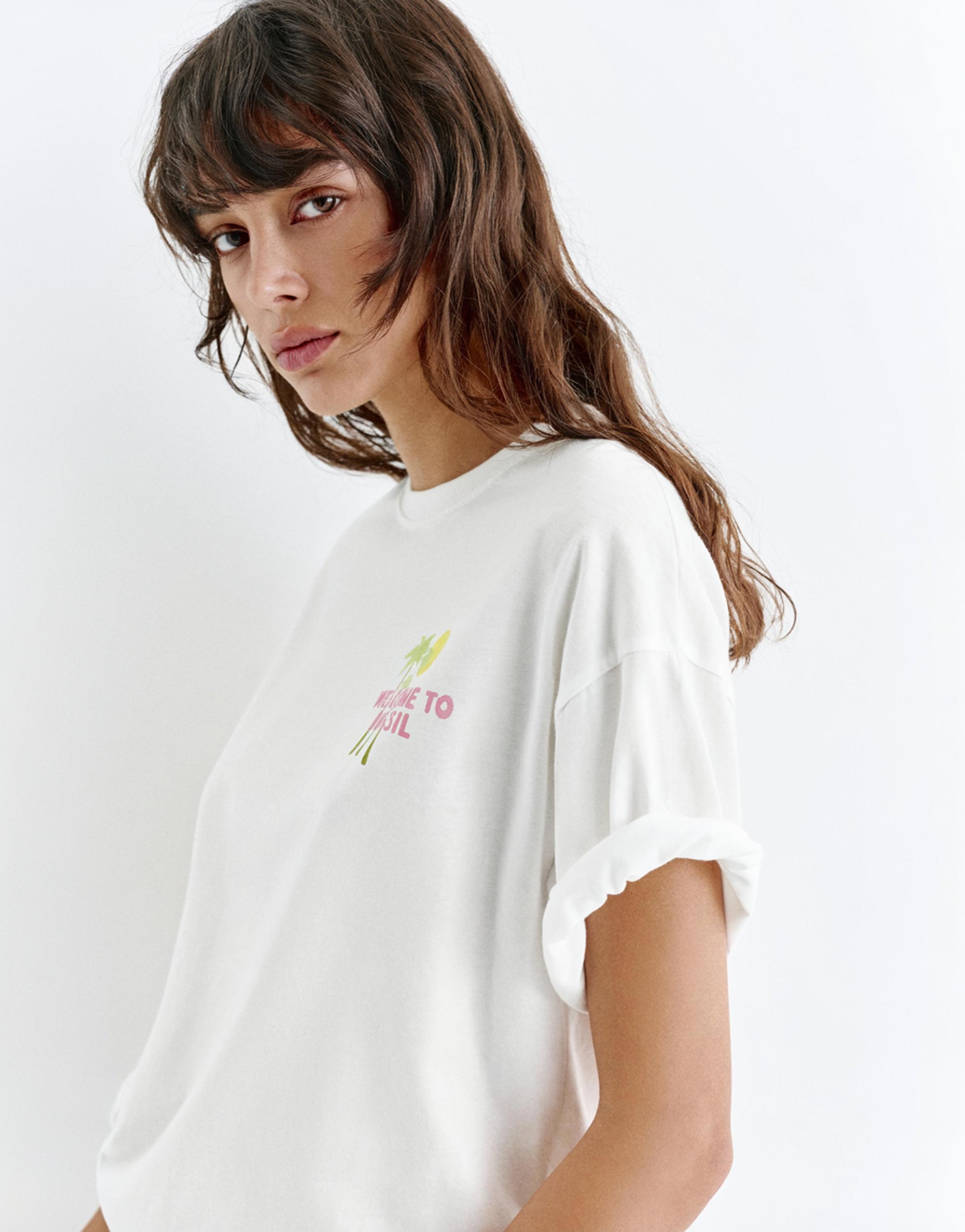 Brazil graphic T-shirt — Ice