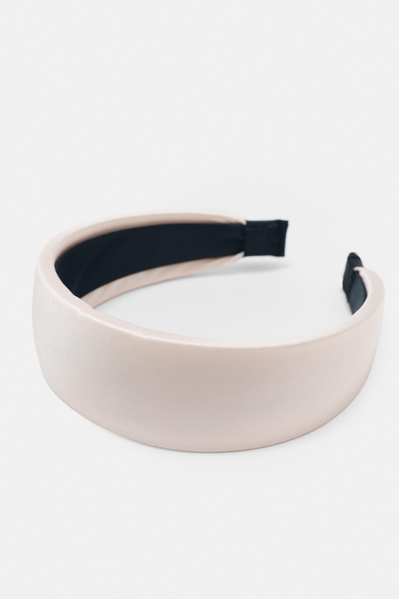 Satin headband — Pink