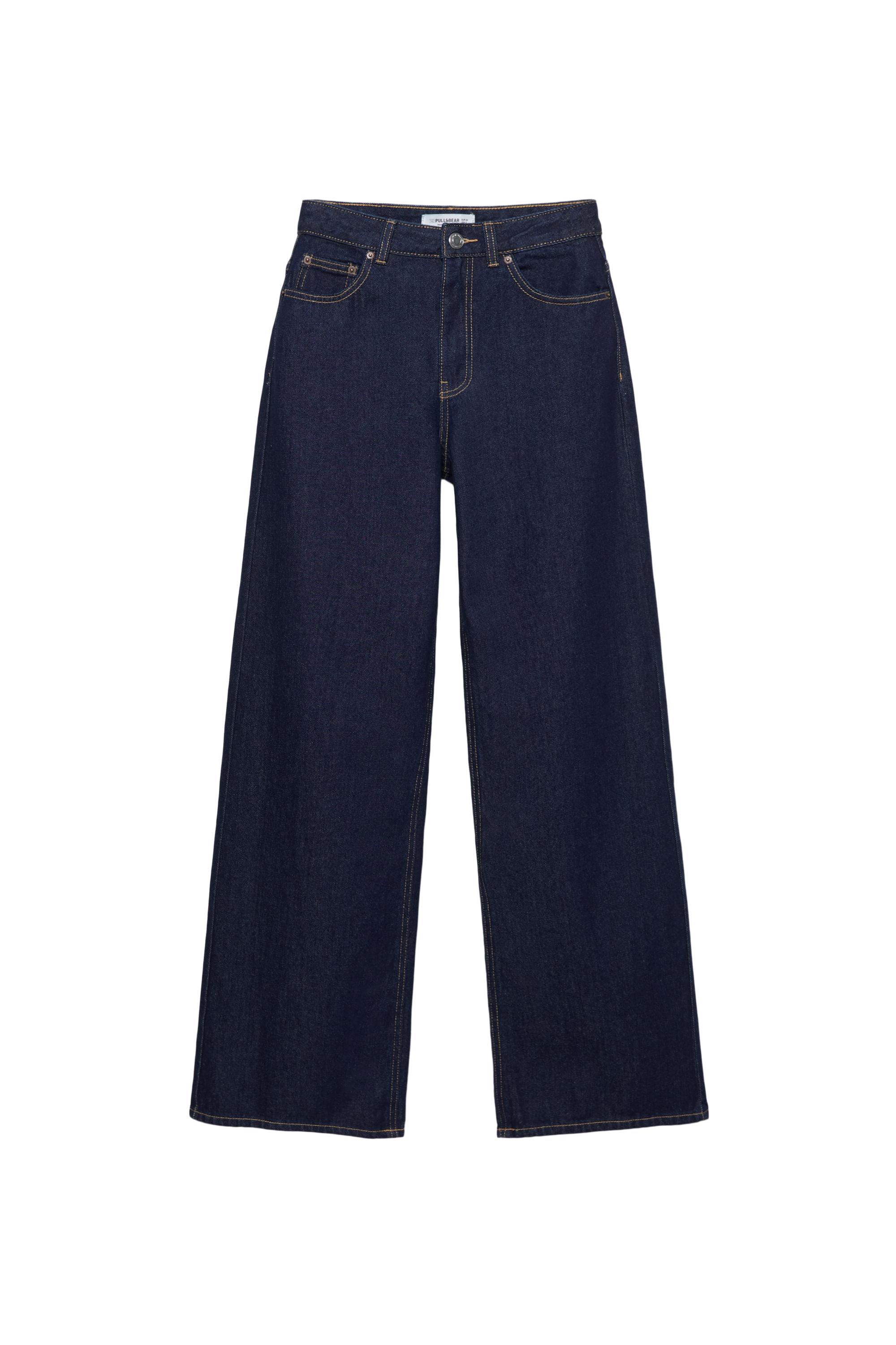 Wide leg yüksek bel jean - Görsel 80