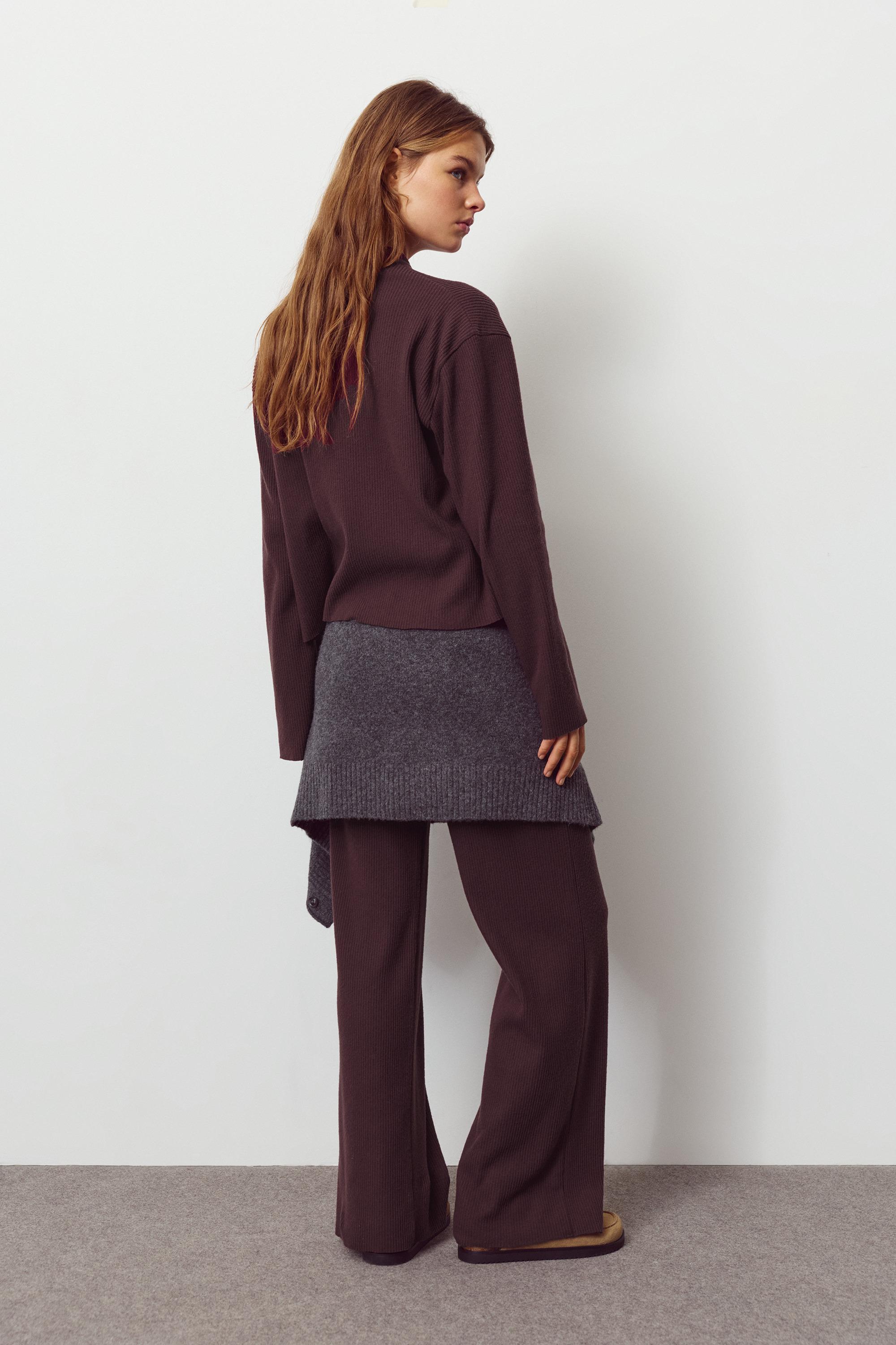 Yumuşak örgü t-shirt - Görsel 31