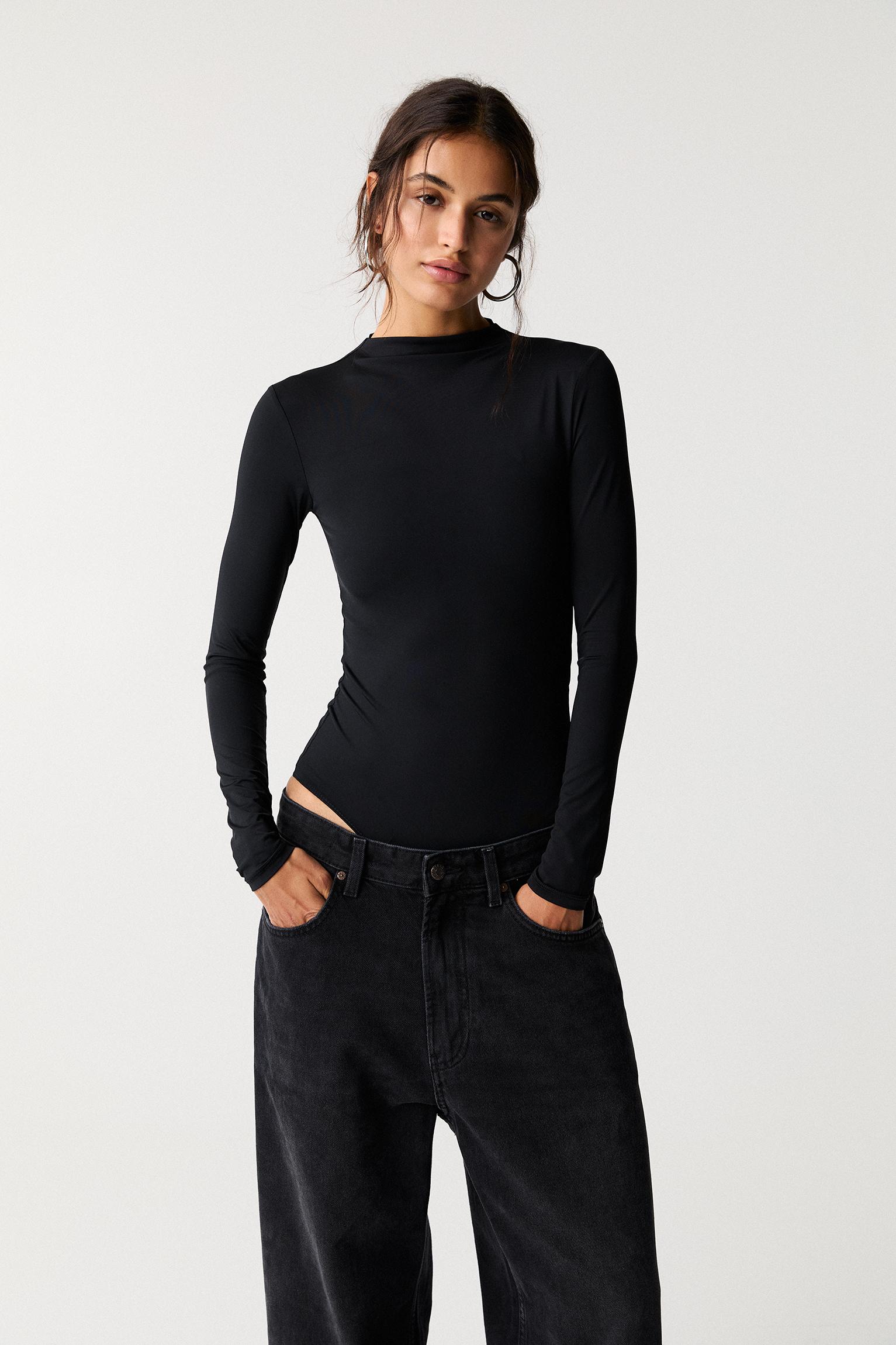 Tops de Manga Larga para Mujer PULL BEAR