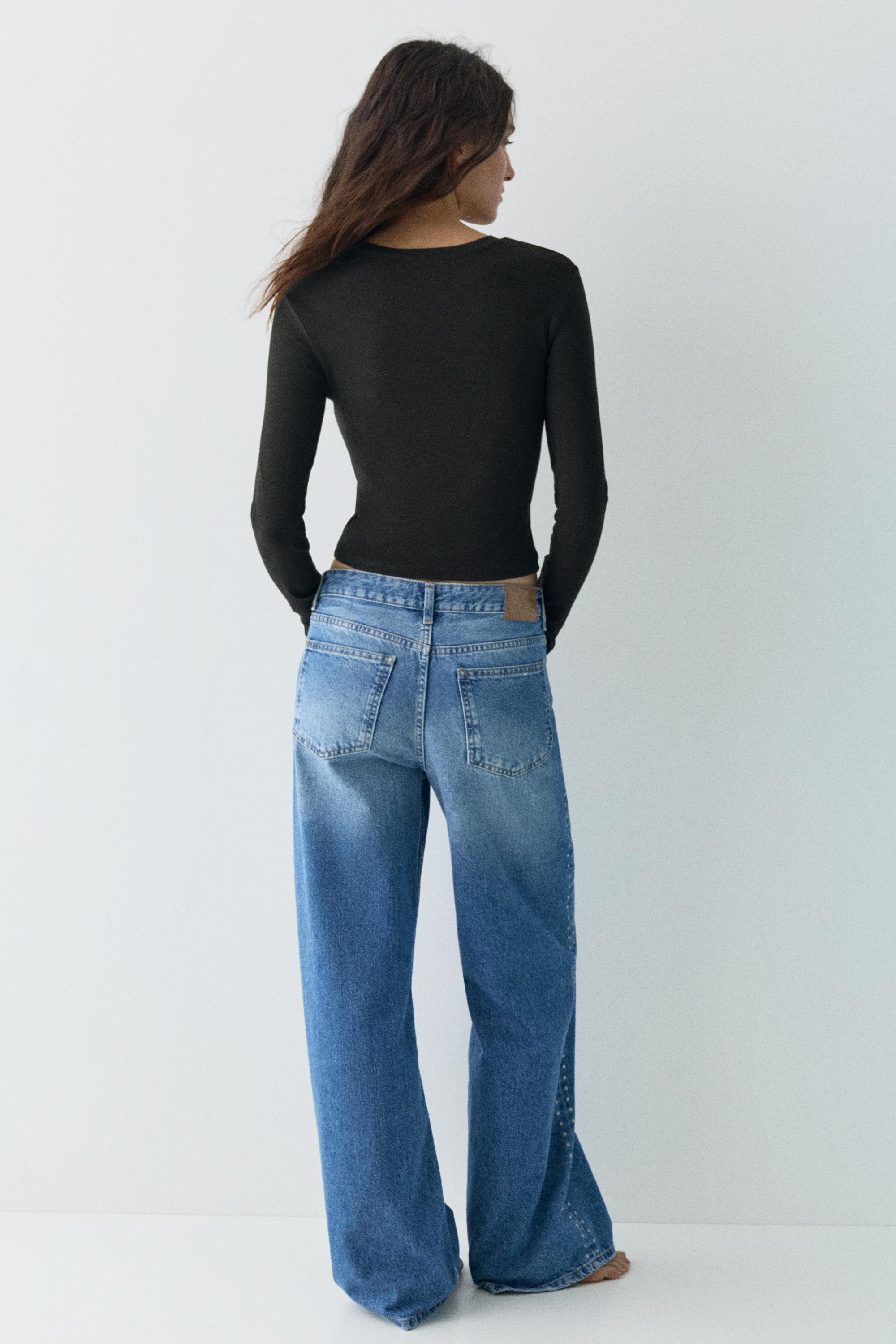 Vücuda oturan uzun kollu t-shirt - Görsel 17