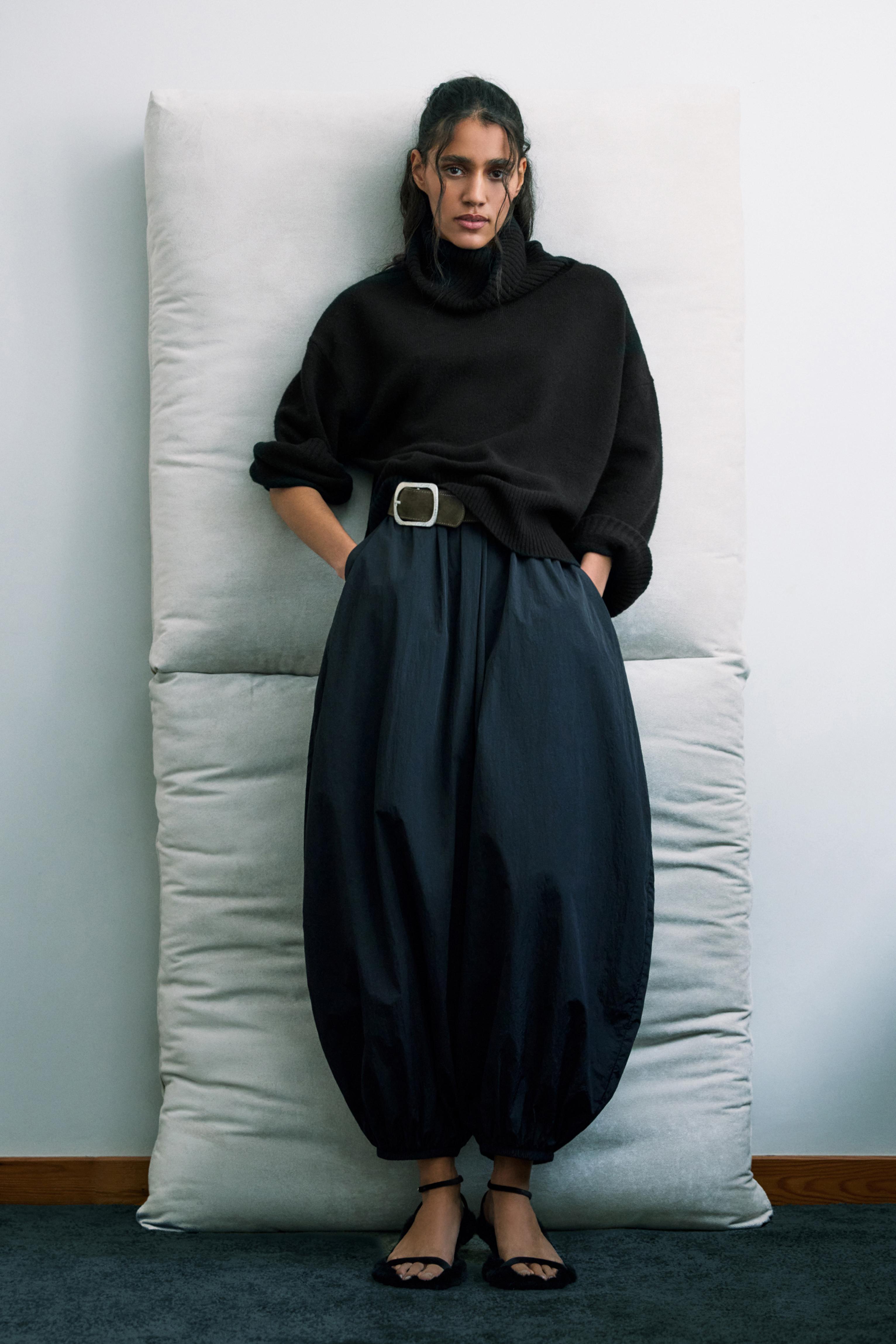 Yumuşak dik yaka kazak - Görsel 37