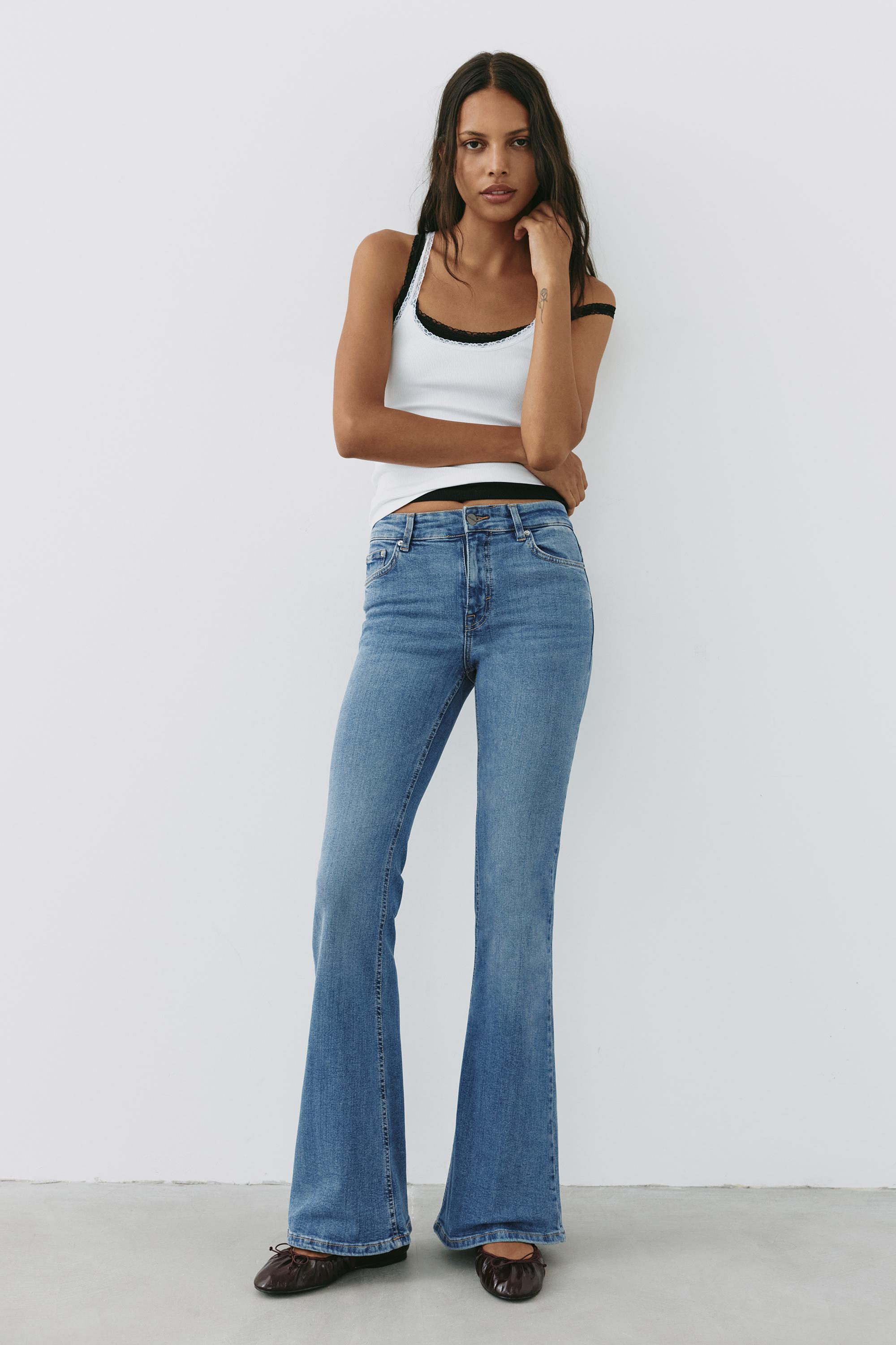 Jeans Skinny A Campana