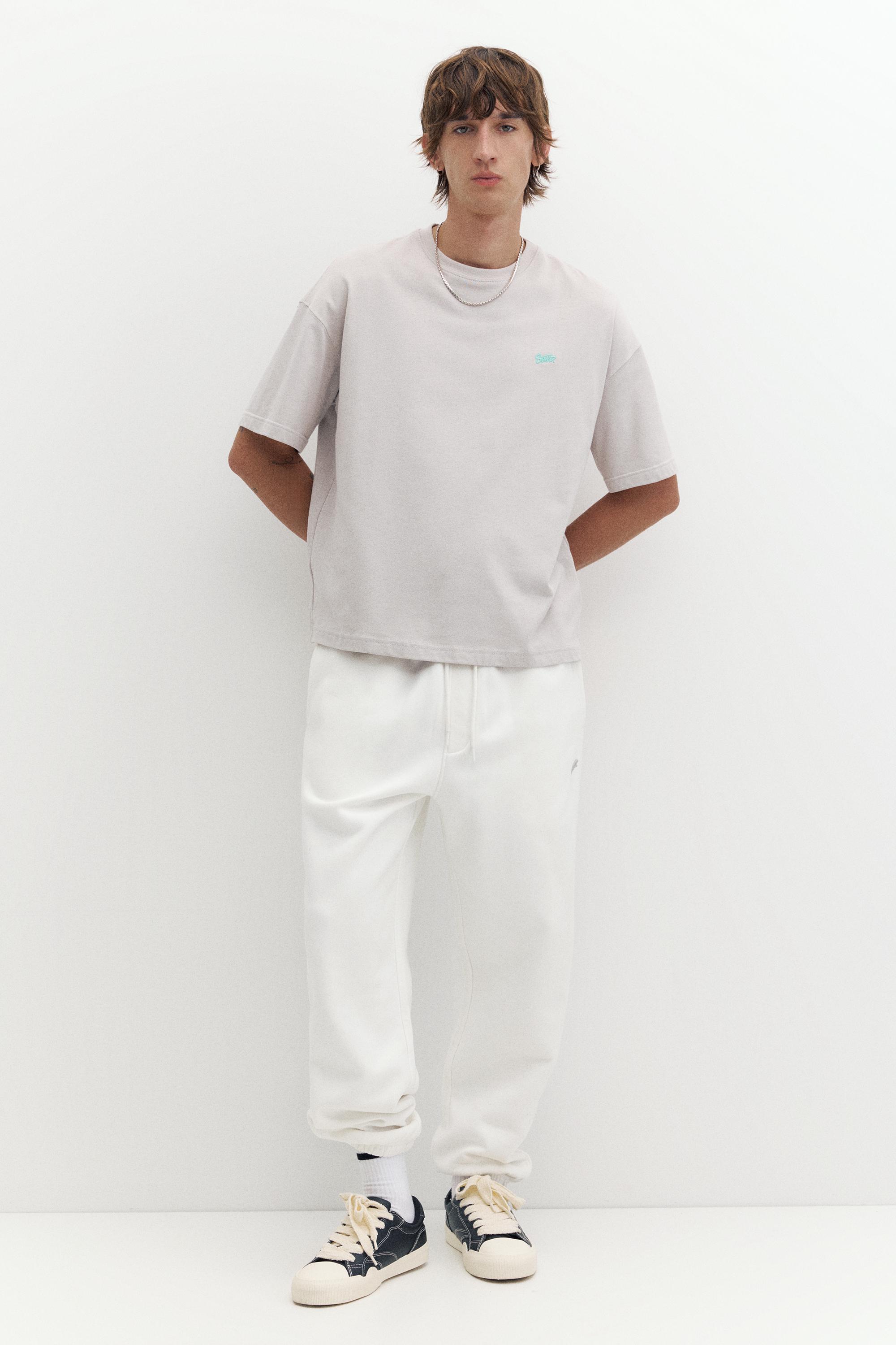 STWD joggers — Off white
