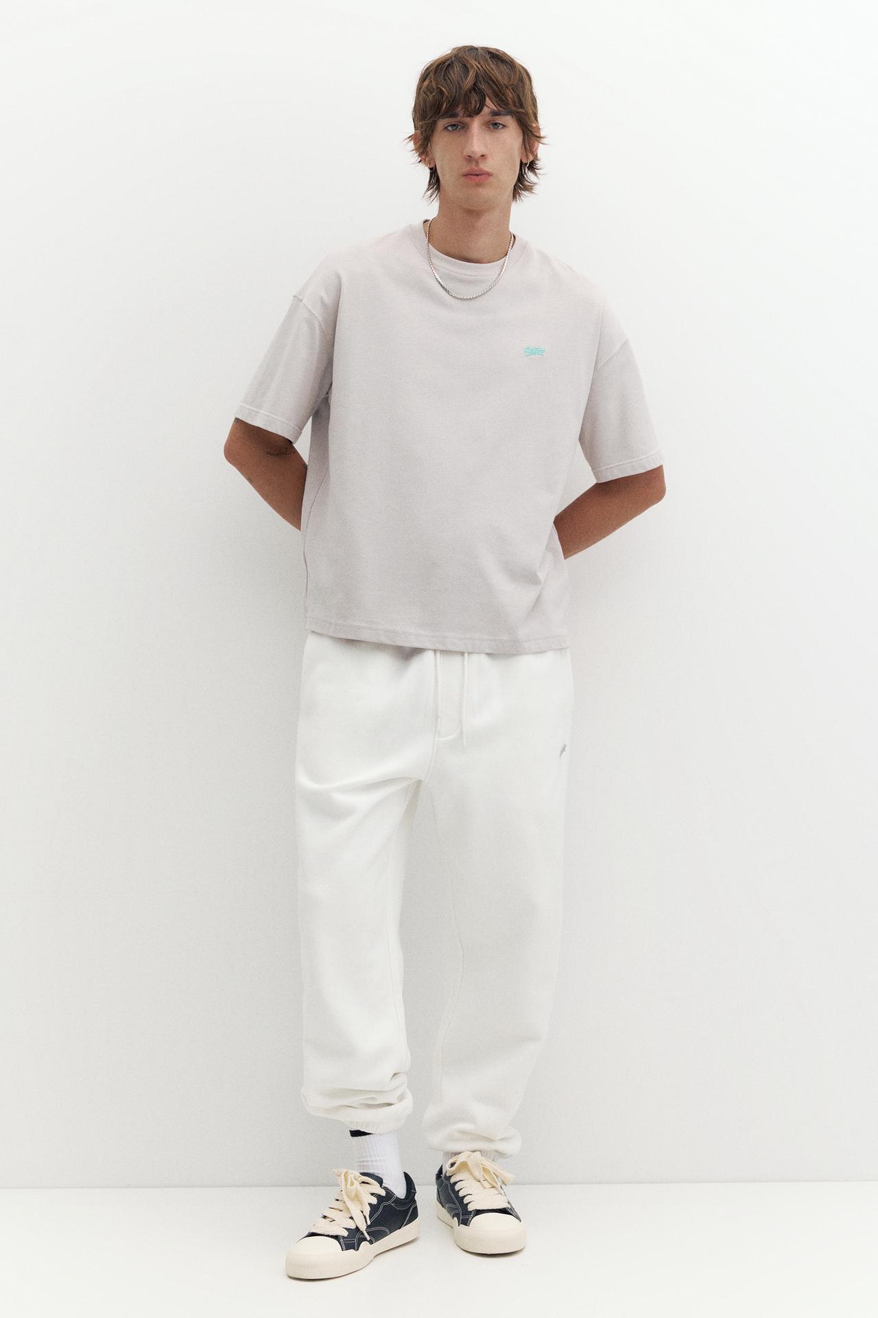 STWD joggers — Off white