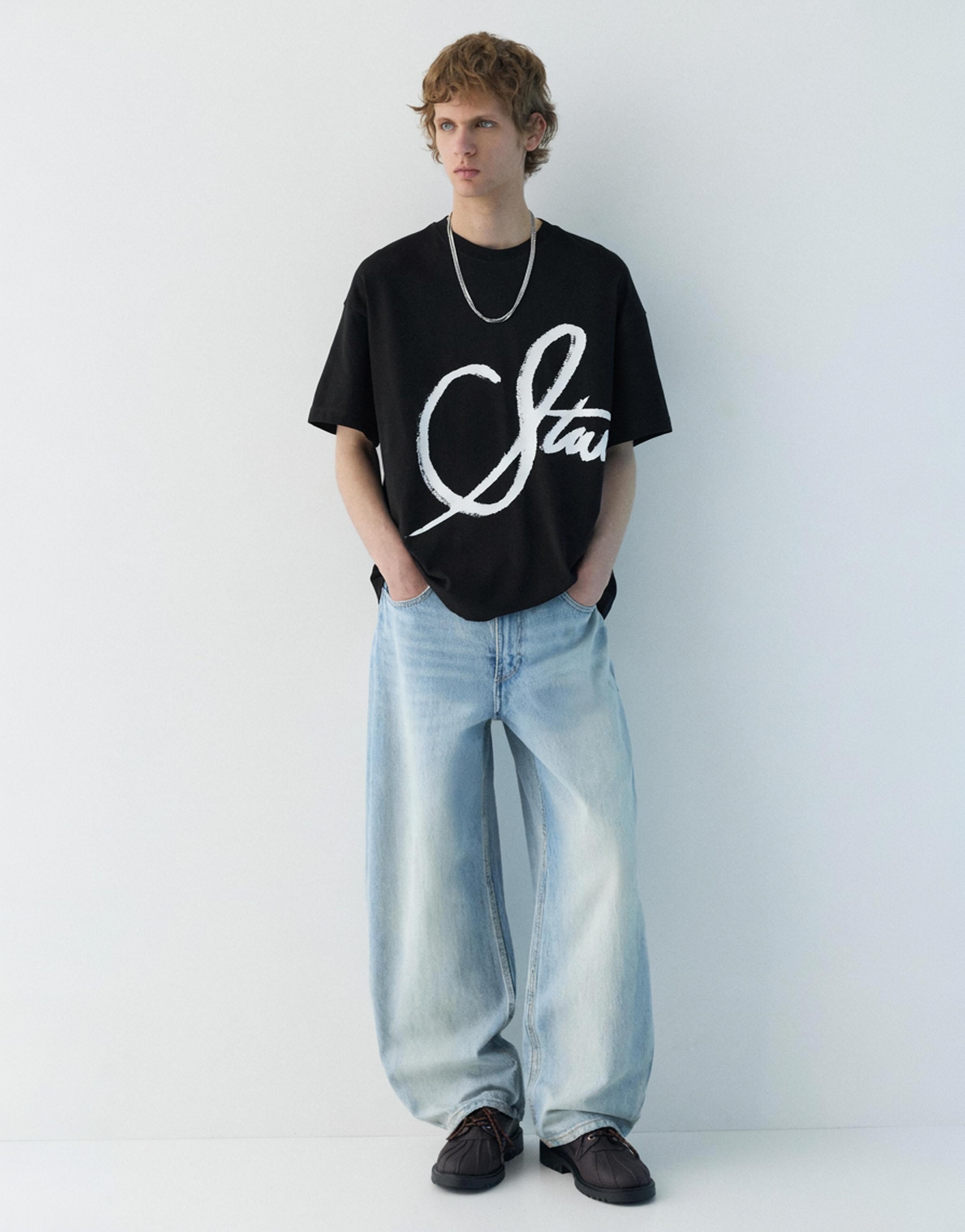 STWD graffiti T-shirt — Black