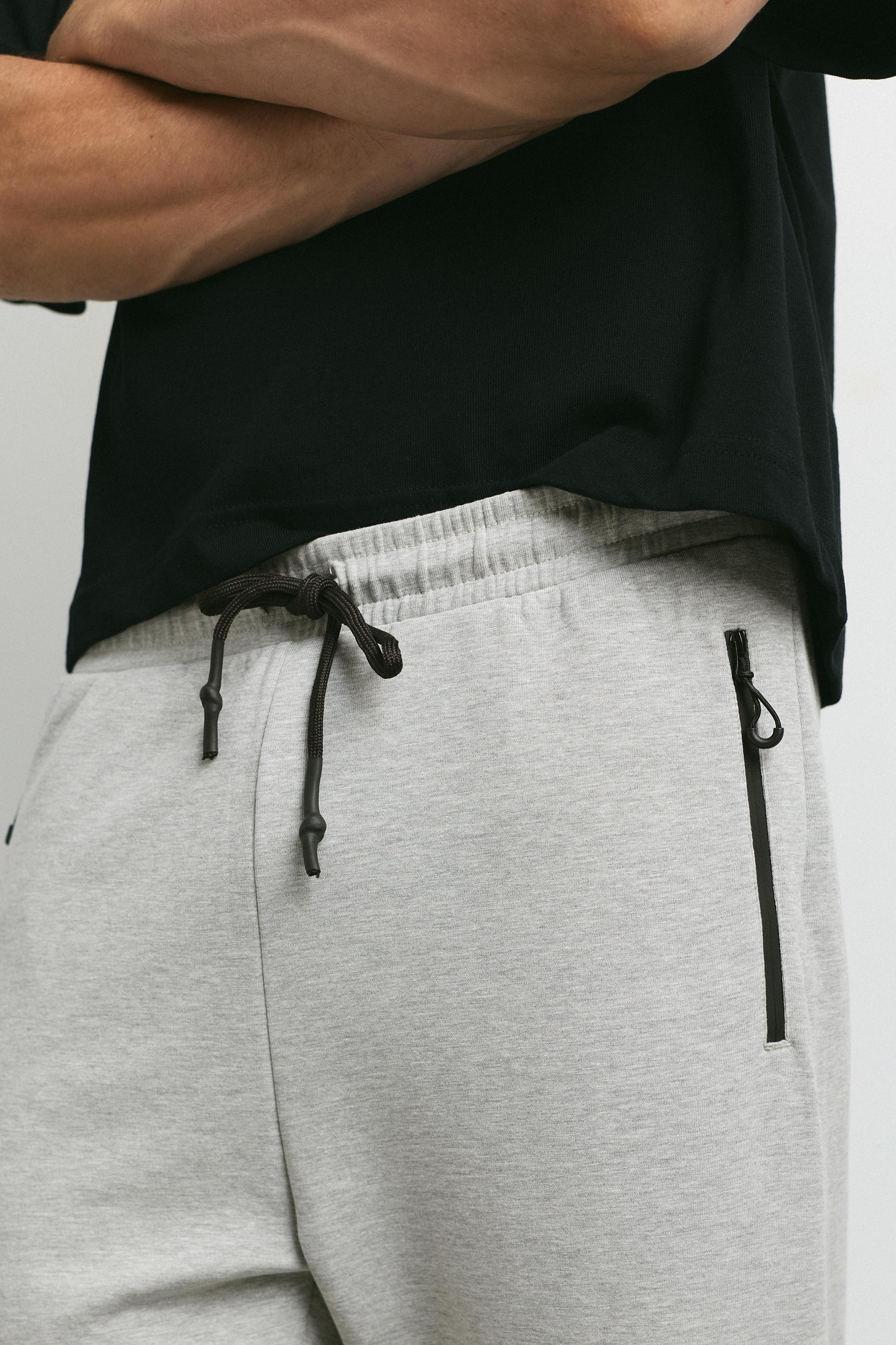 STWD technical joggers — Grey marl