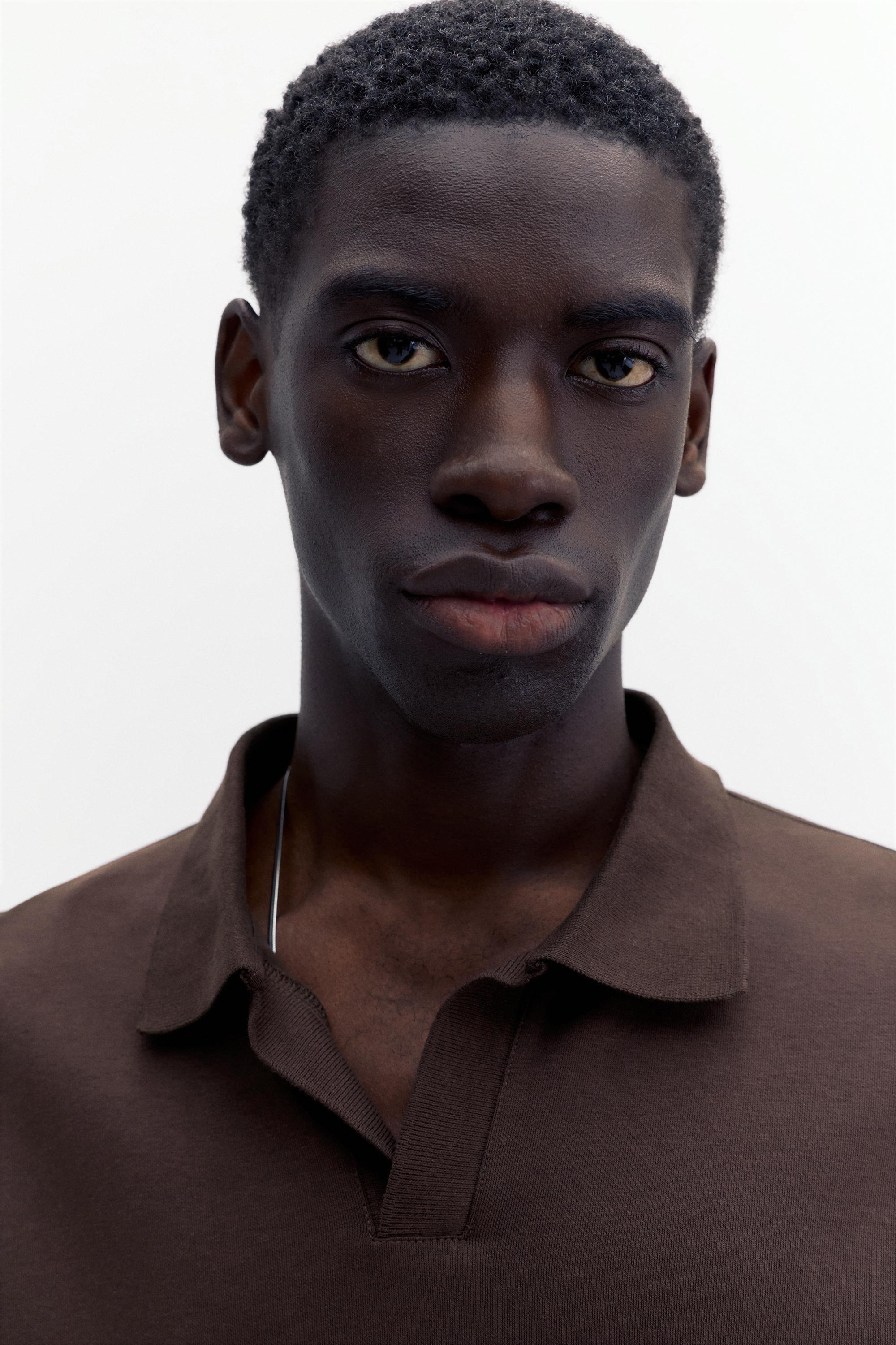 Kısa kollu interlok polo - Görsel 35