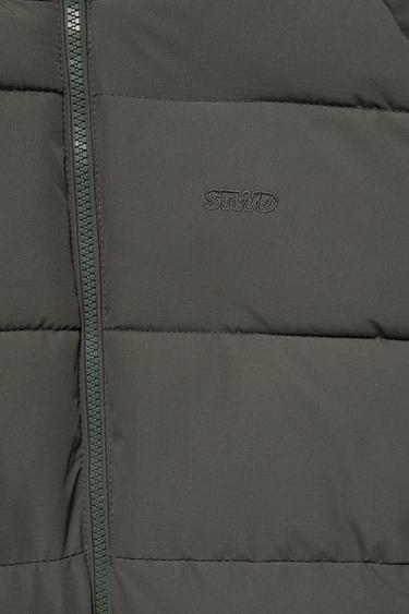 STWD hooded padded jacket — Anthracite grey 7