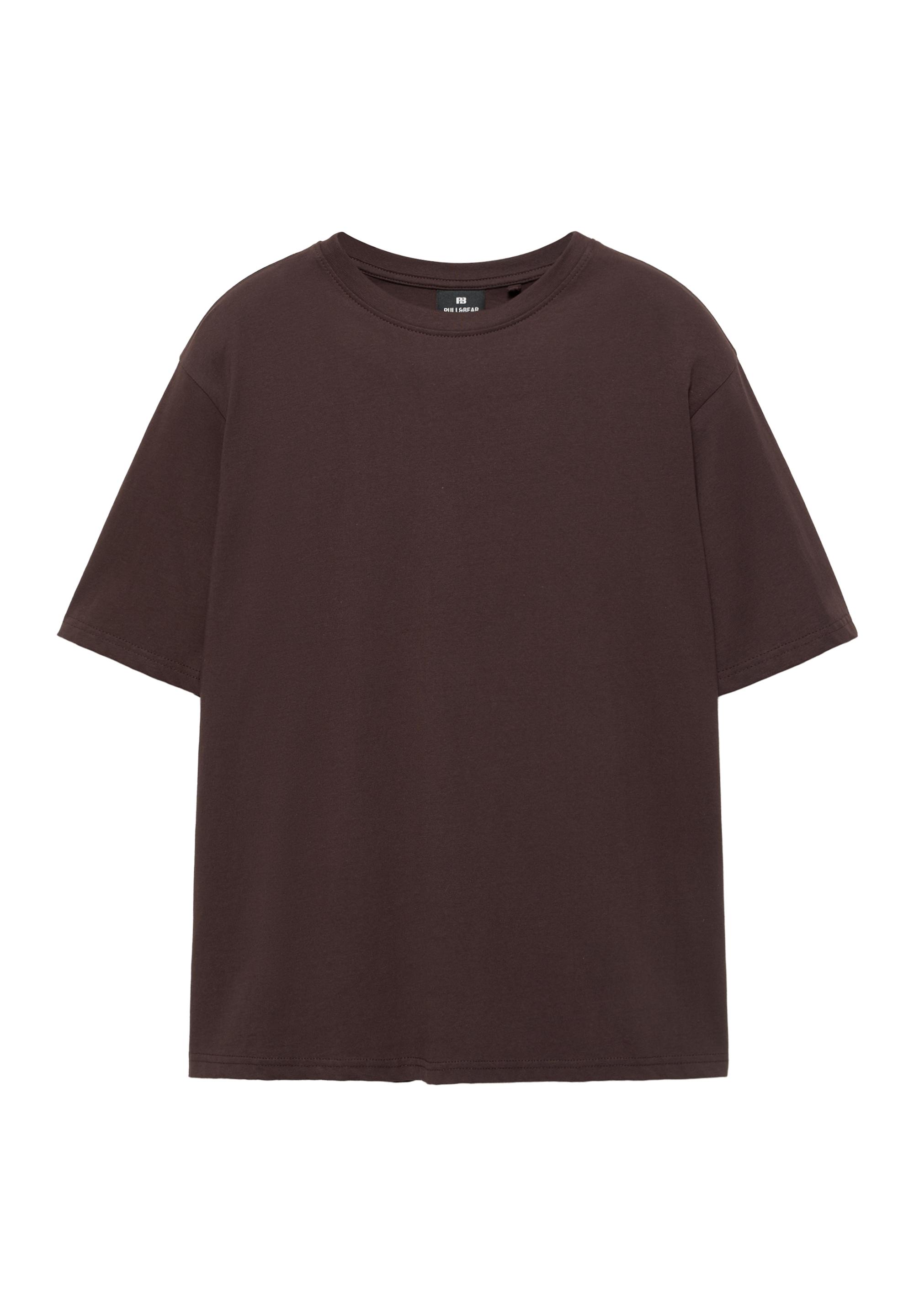 Basic kısa kollu pamuklu tişört - Görsel 132