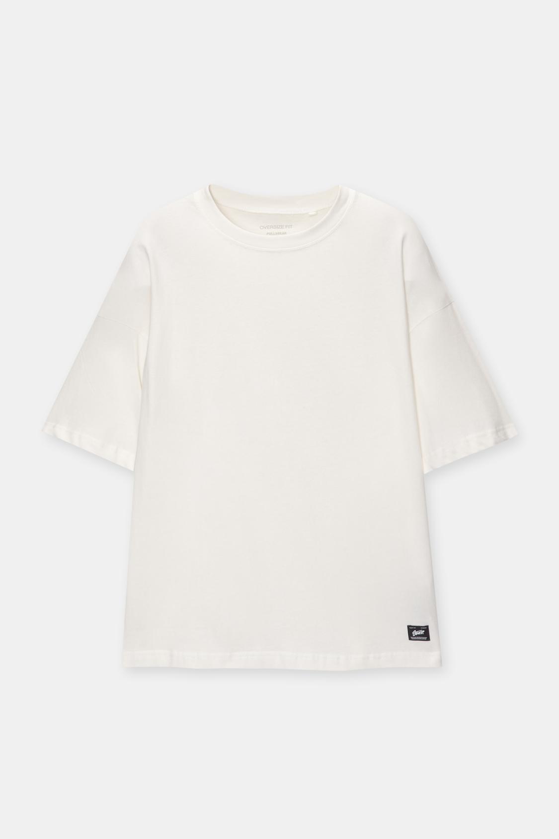 Regular Fit Camisetas Basicas Hombre Pull And Bear Camisetas