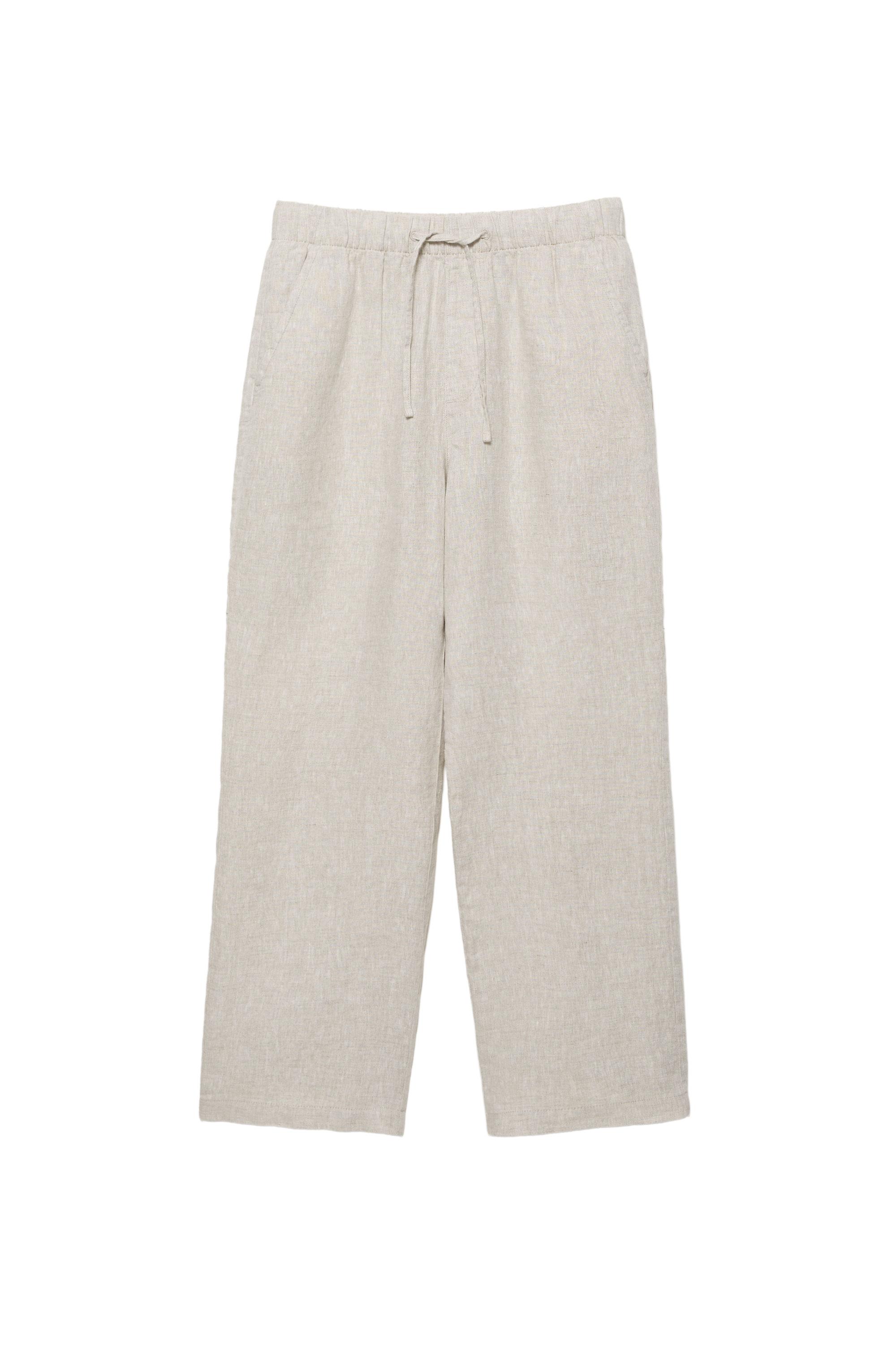 %100 keten jogger pantolon - Görsel 49