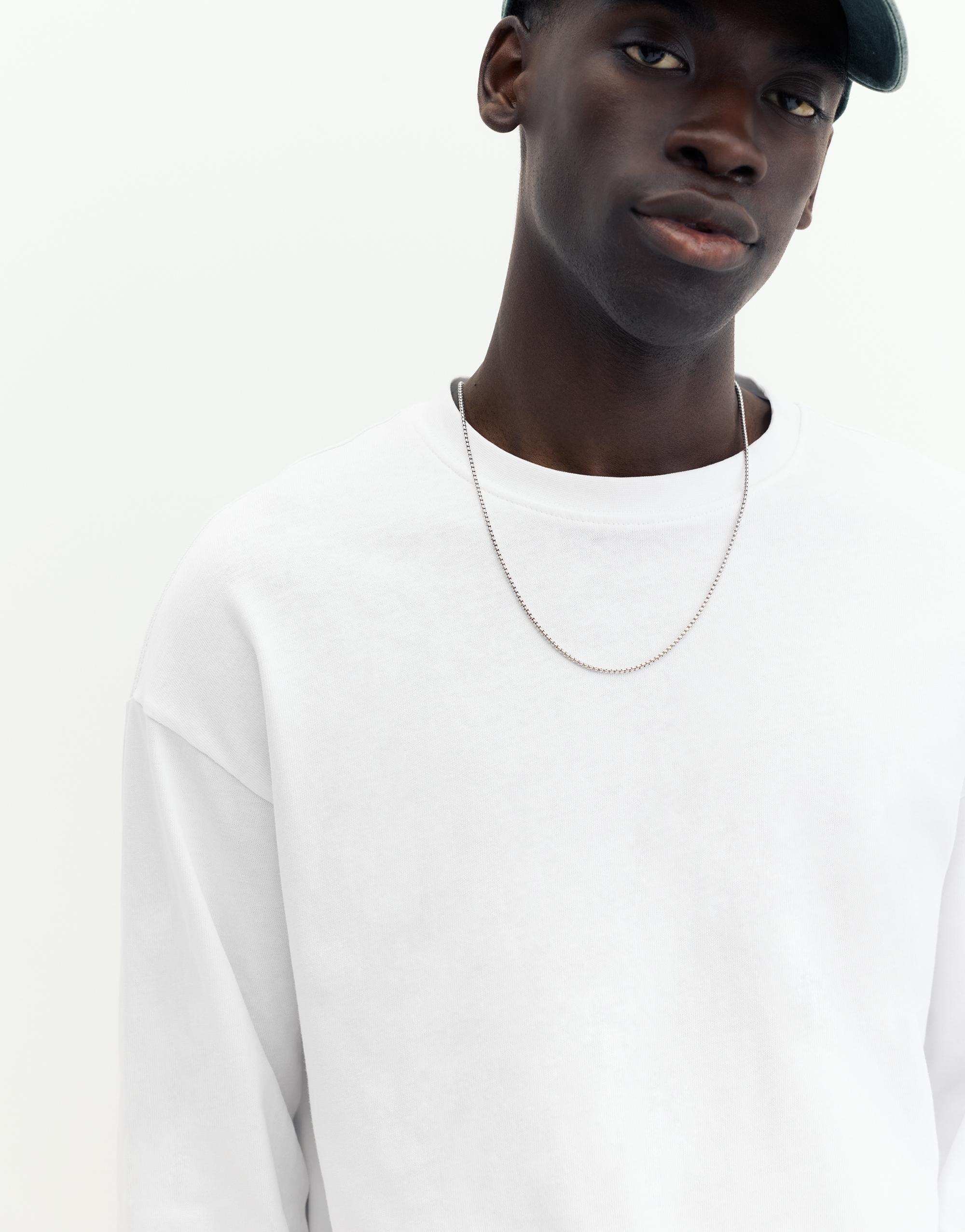 Heavy weight relaxed fit T-shirt — White