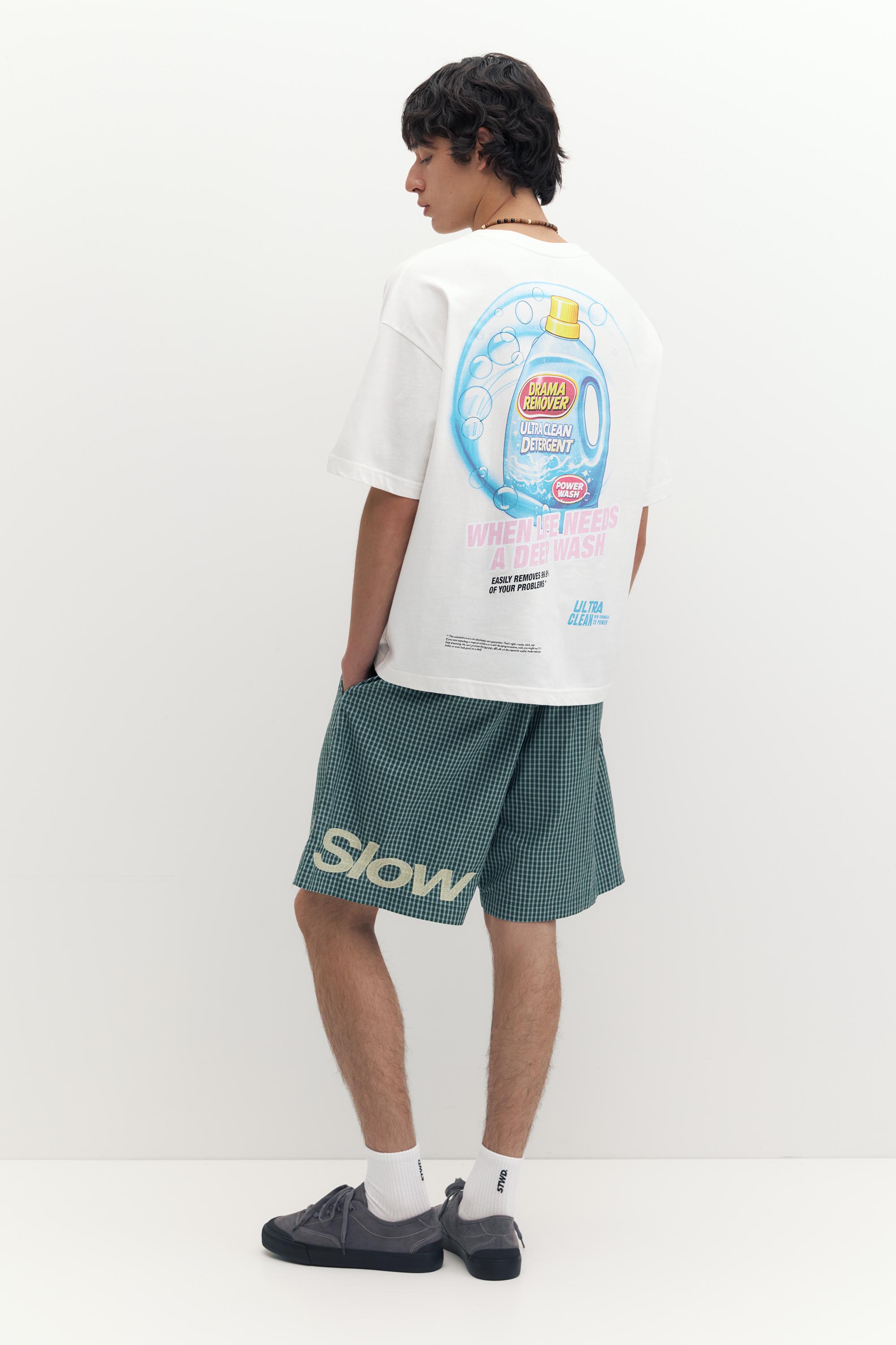 STWD detergent graphic T-shirt — White