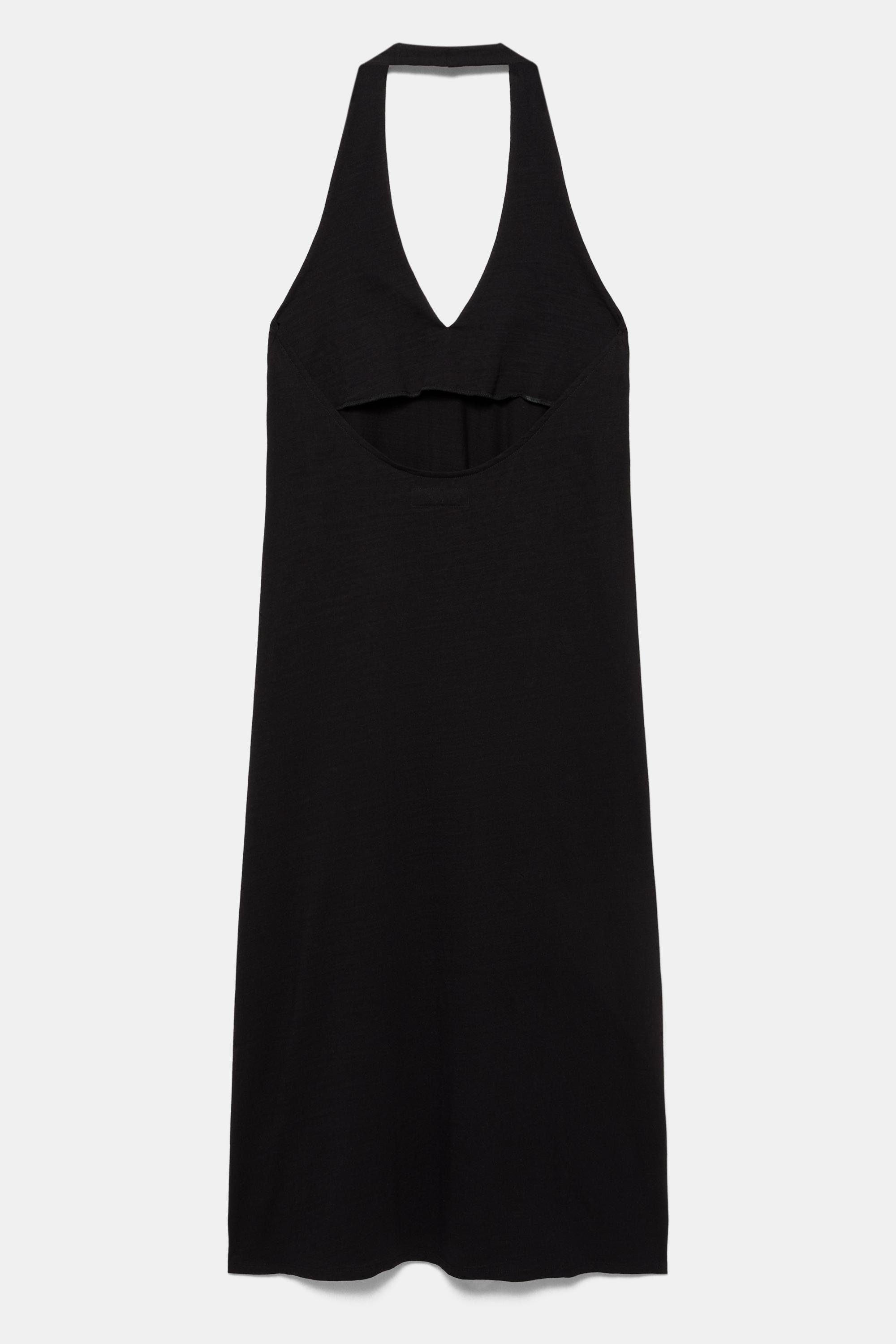 Halter midi elbise - Görsel 31