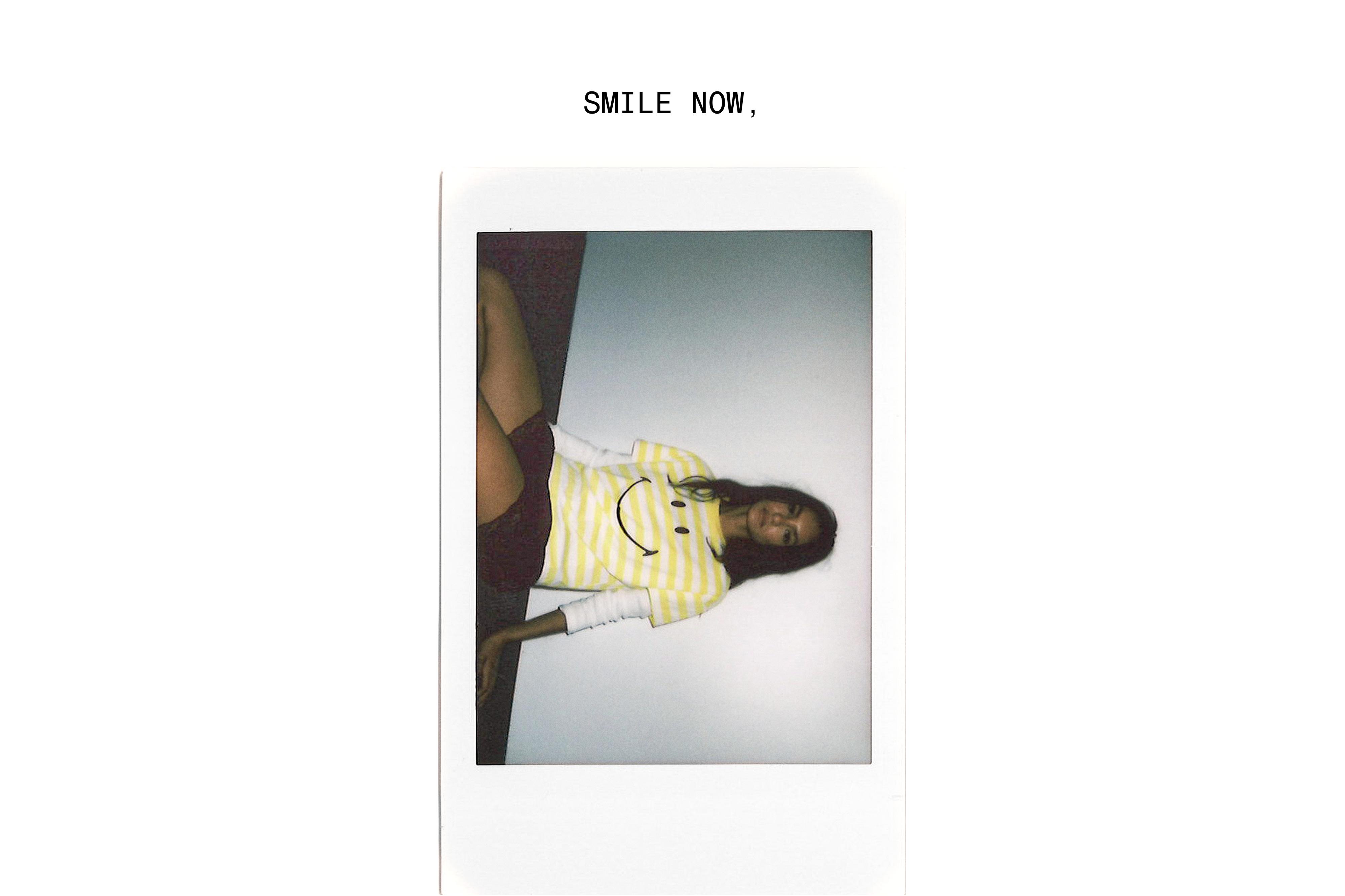 Smiley striped T-shirt — Striped