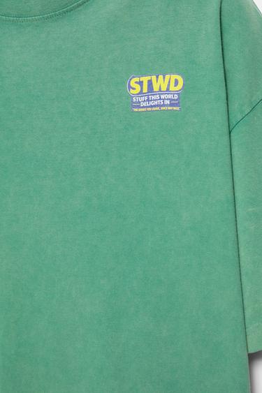STWD graphic T-shirt — Green 9