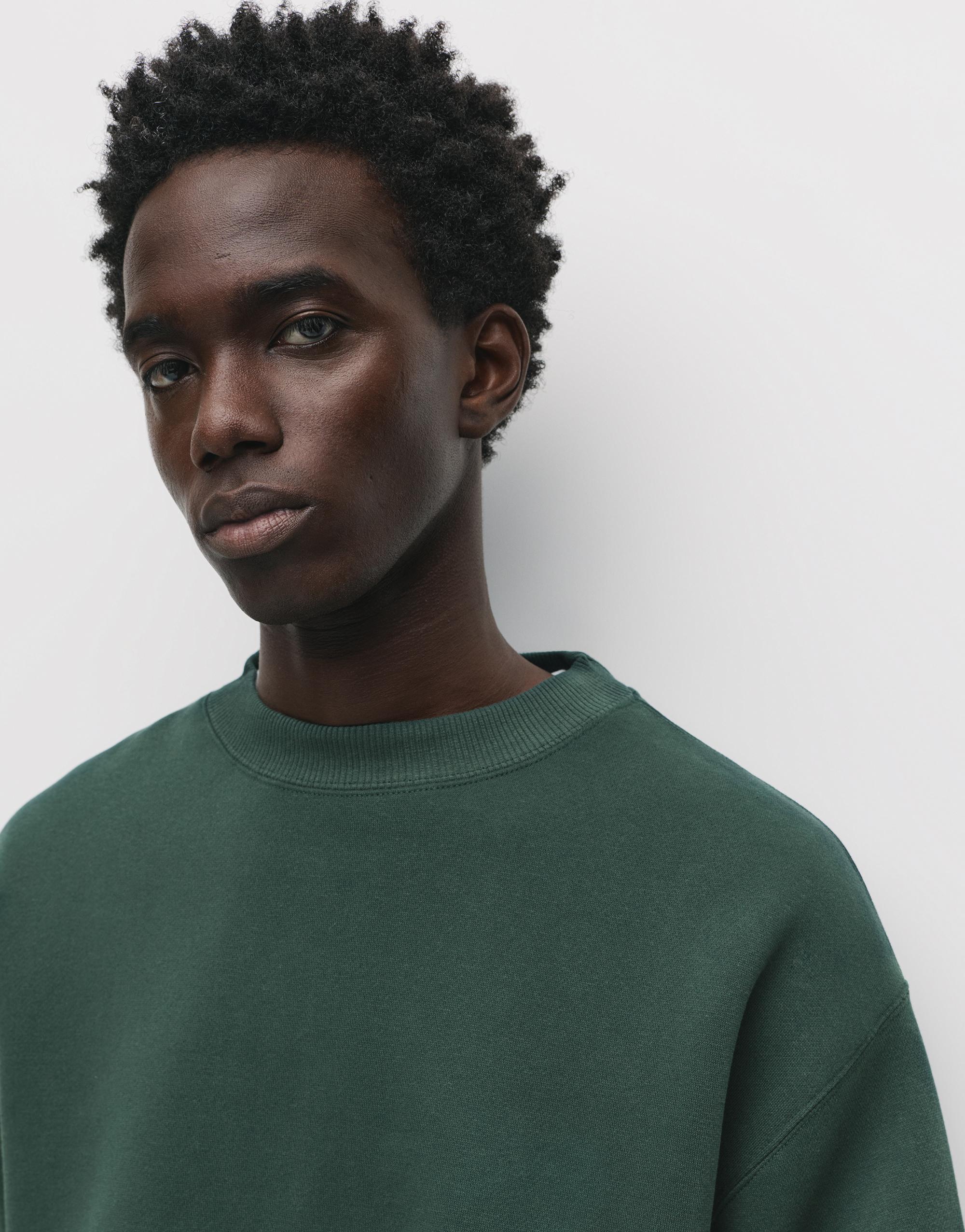 Basic bisiklet yaka sweatshirt - Görsel 85