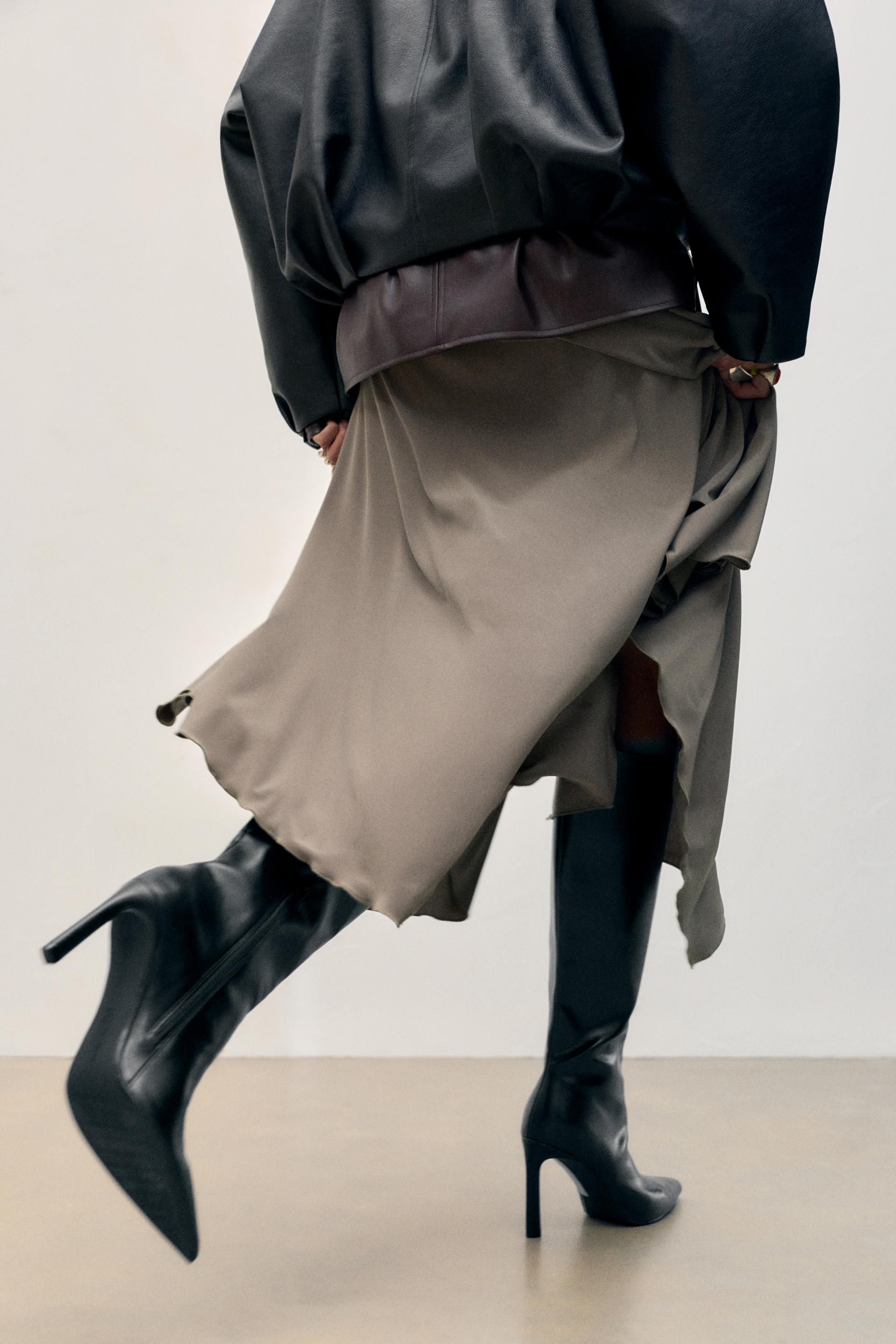 Stivale Stivali Pull&bear Stivale Alto Stivali Per Persone