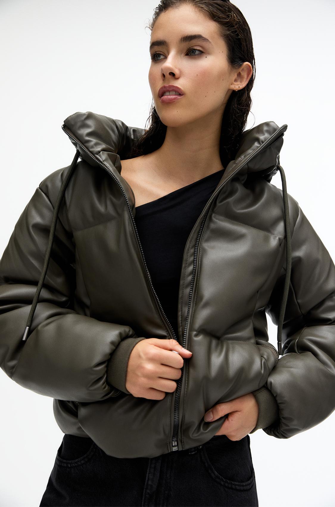 Cazadora Acolchada Pull And Bear Abrigo Acolchado Chaqueta