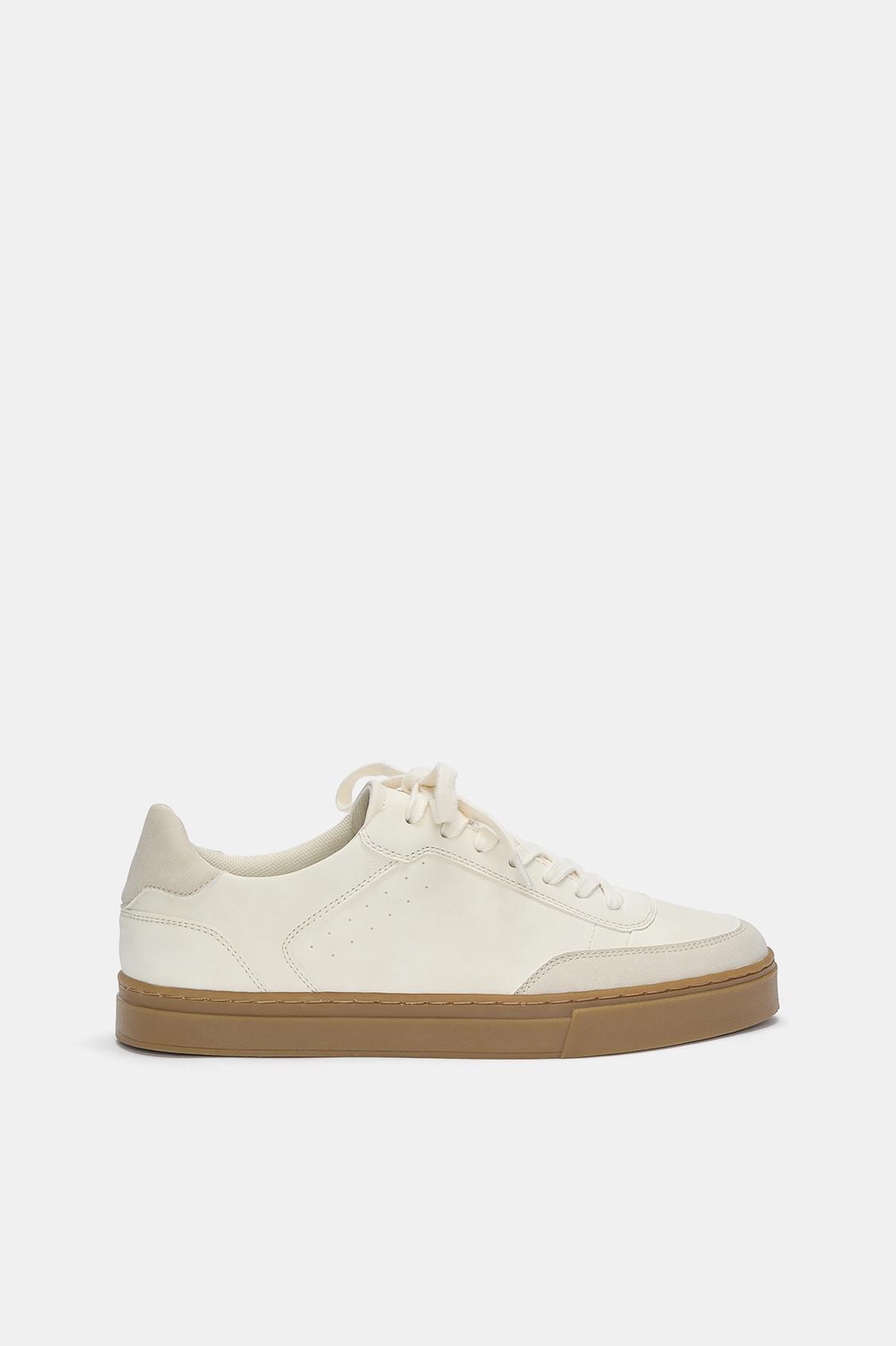 Zapatillas Blancas Pull And Bear Rebajas Calzado Pull And Bear