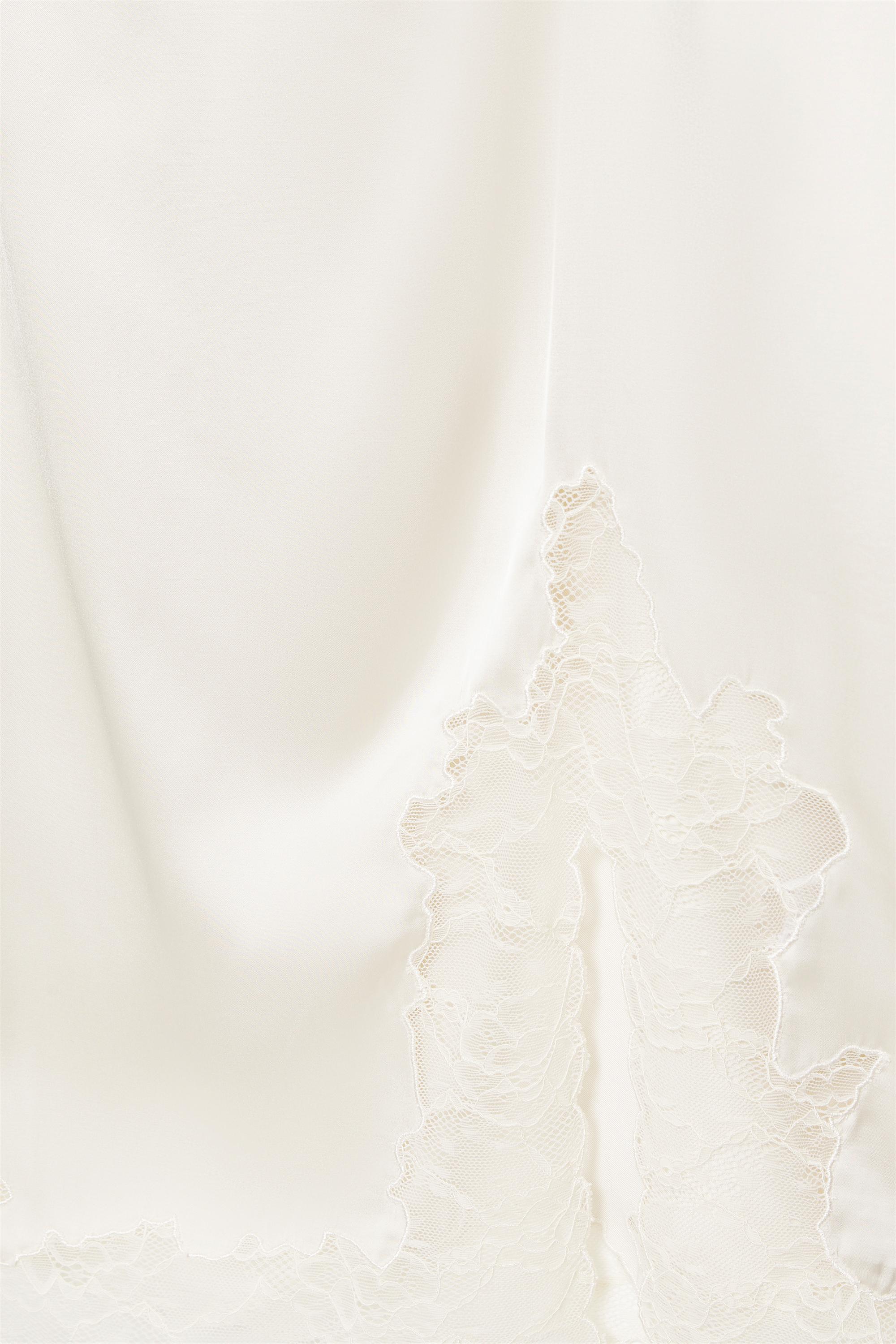 İnce askılı dantelli top - Görsel 8