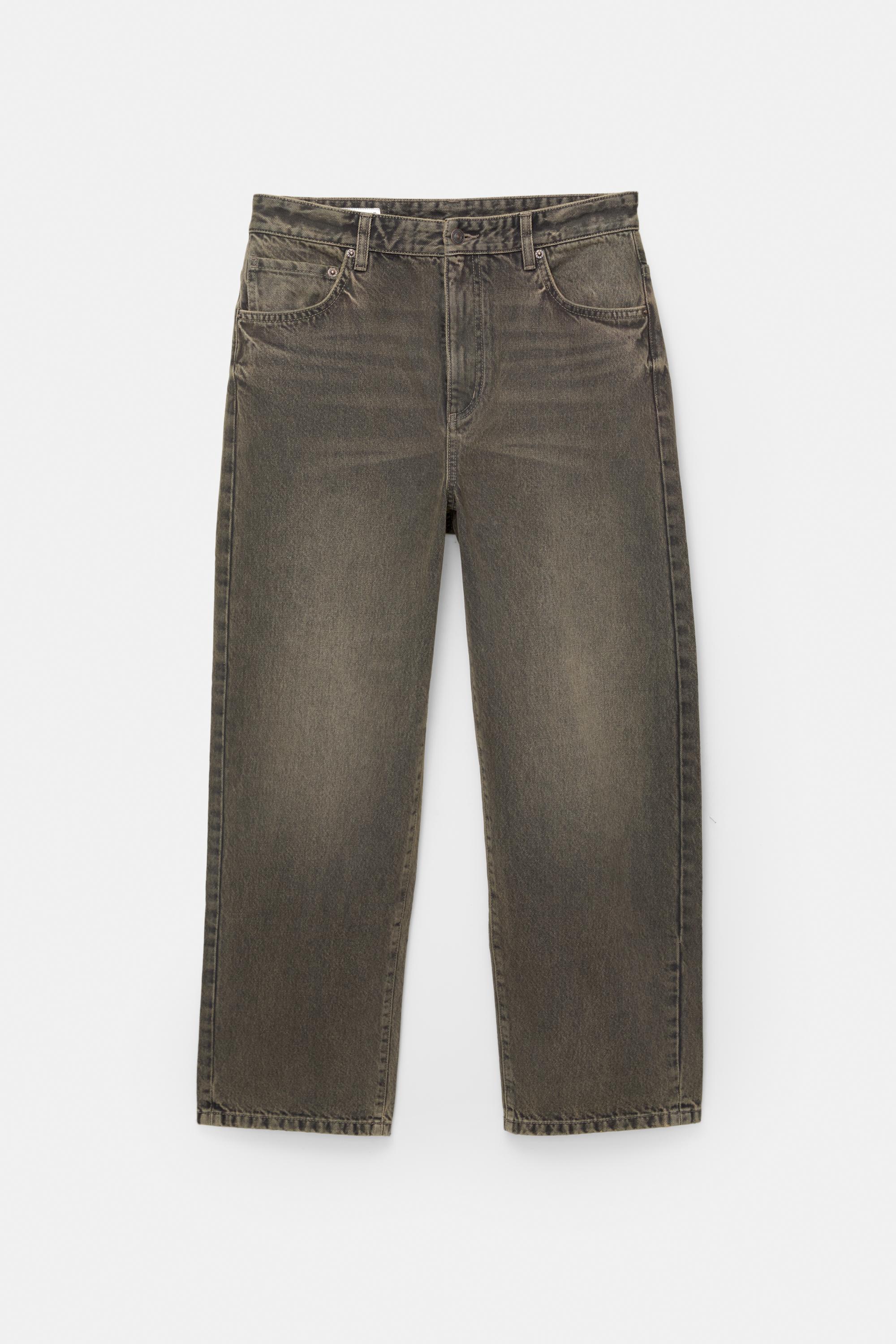 Baggy jeans — Black/Gold