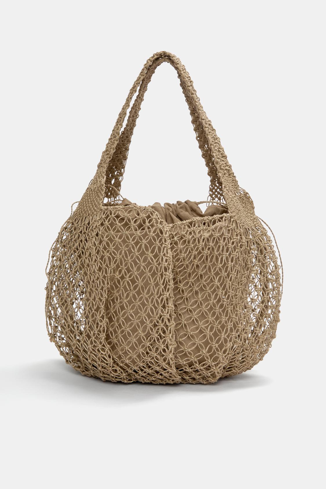 Crochet Bolso Yute Pull And Bear Bolso Yute Pull And Bear Bolsa