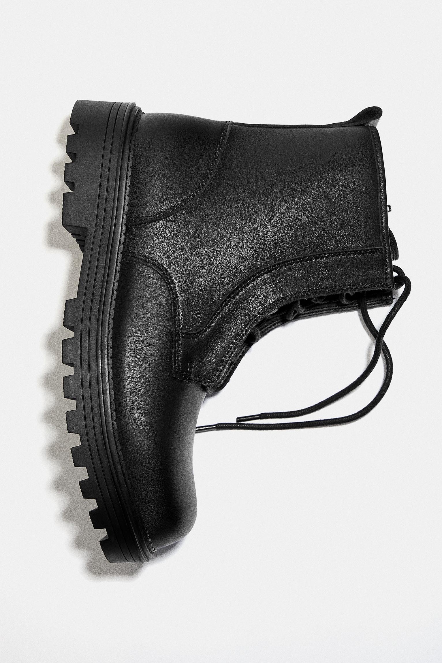 Bağcıklı deri bot - Görsel 17