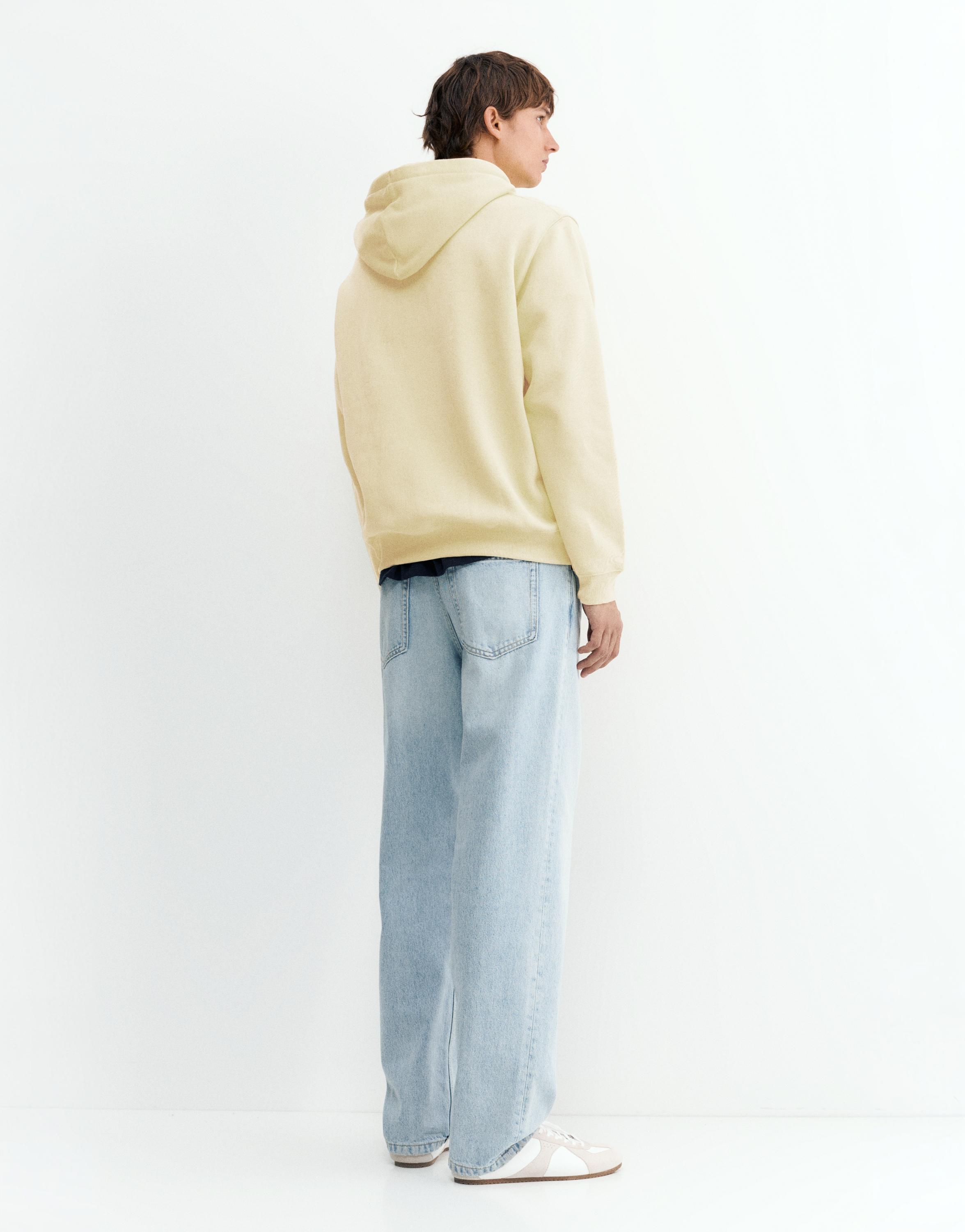 Basic hoodie — Yellow