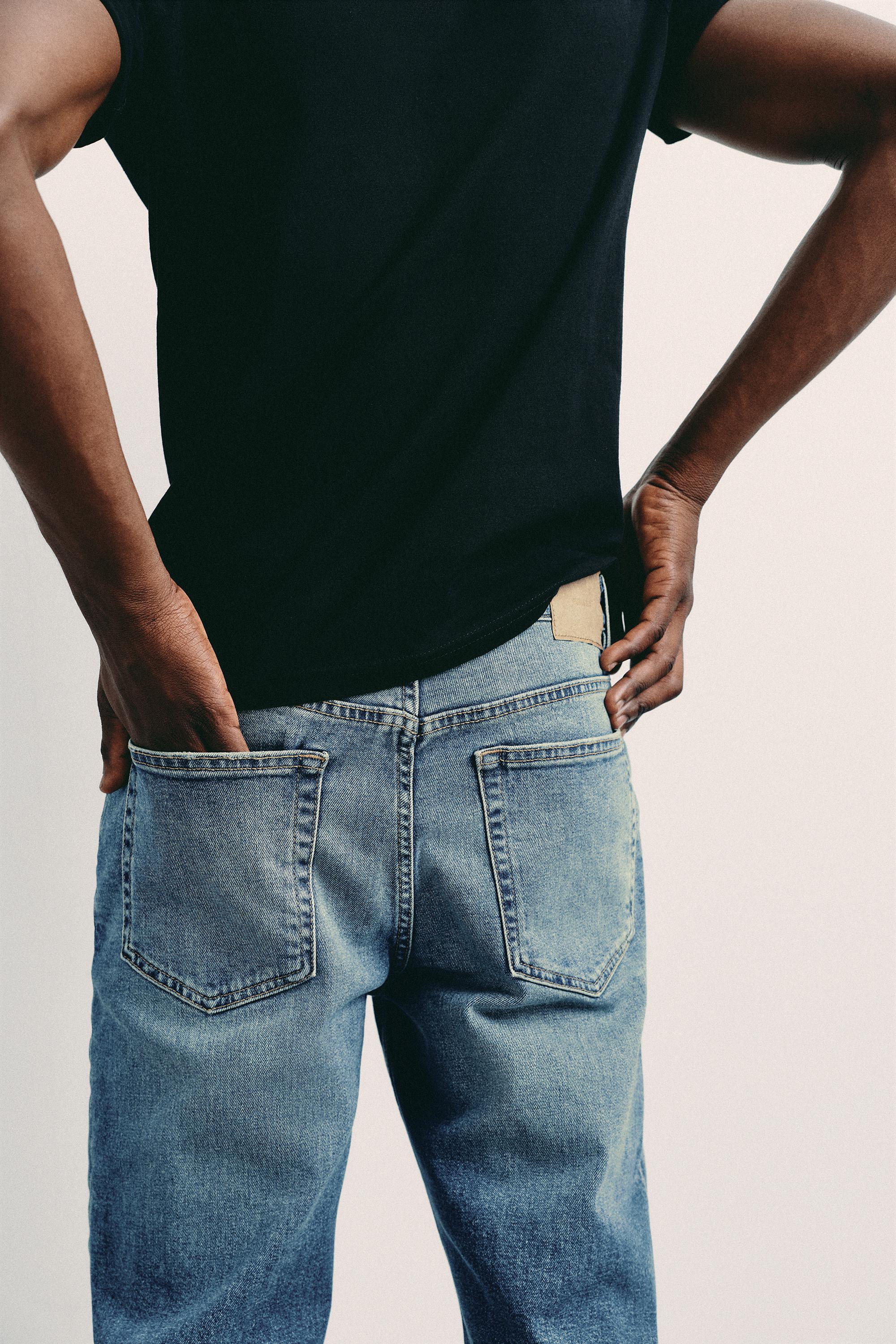 Slim fit jeans — Neon blue