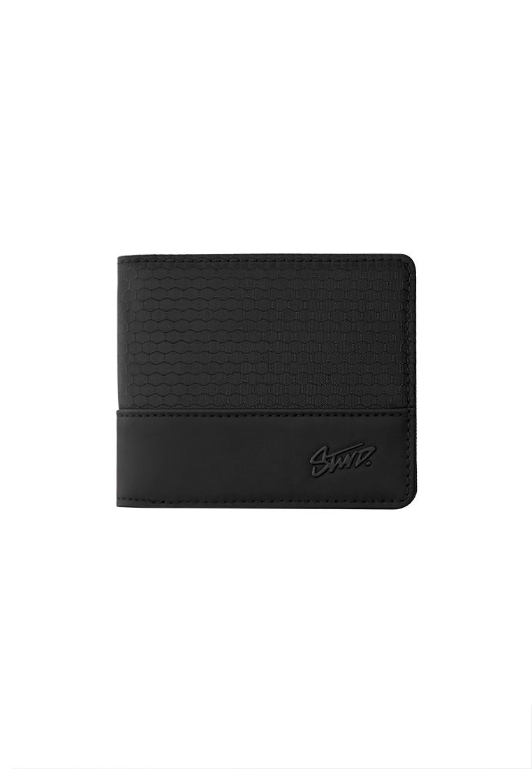 STWD naylon kabartmalı cüzdan