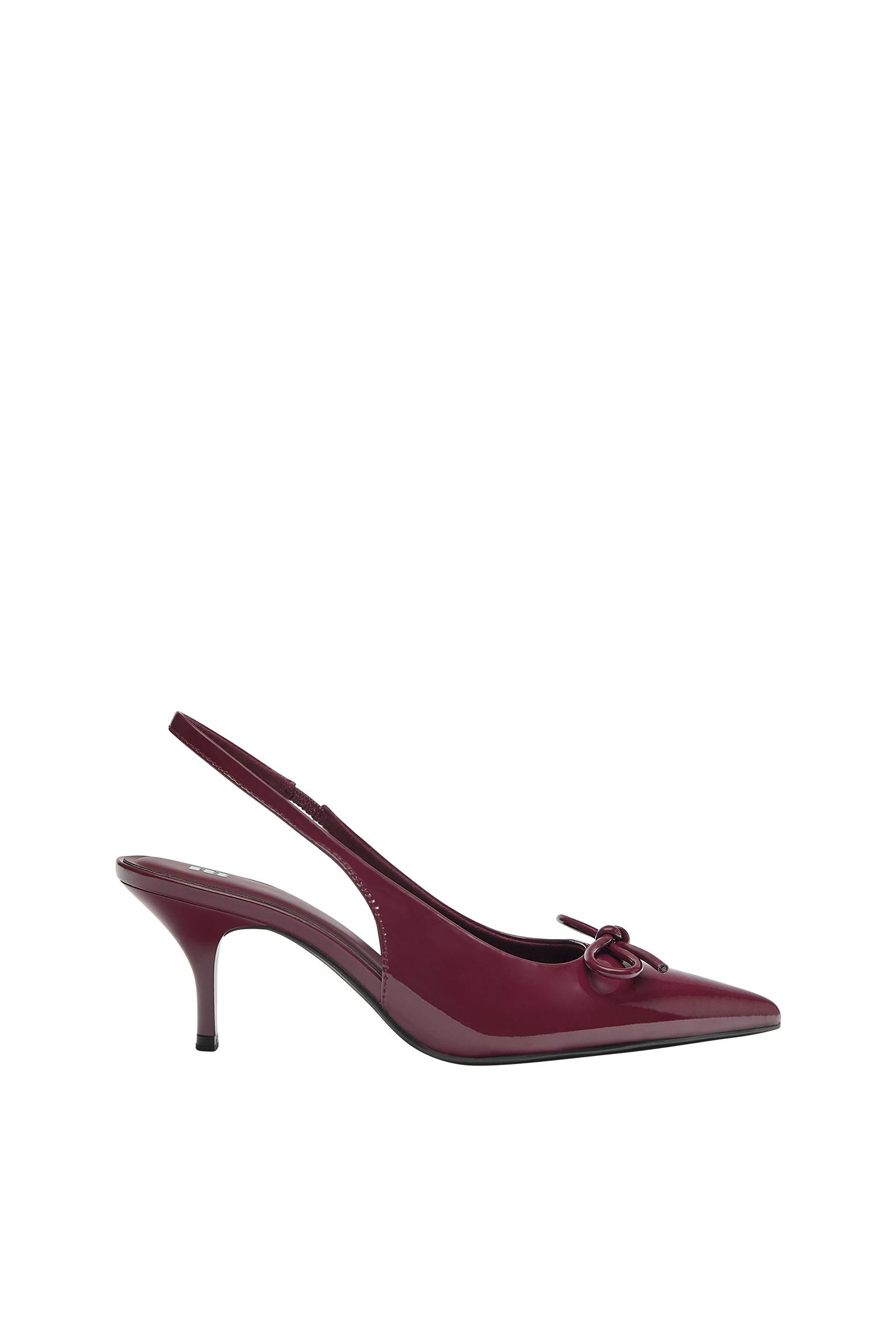 Fiyonk detaylı rugan topuklu ayakkabı - Görsel 56