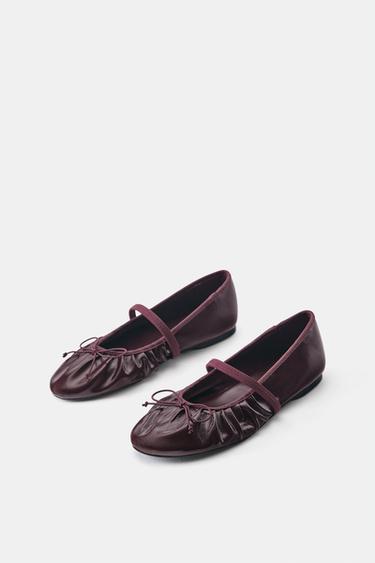 Gathered ballerina pumps — Maroon 3