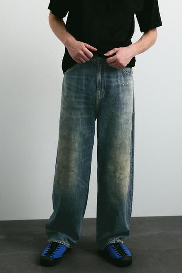 Relaxed fit baggy jeans — Indigo 5