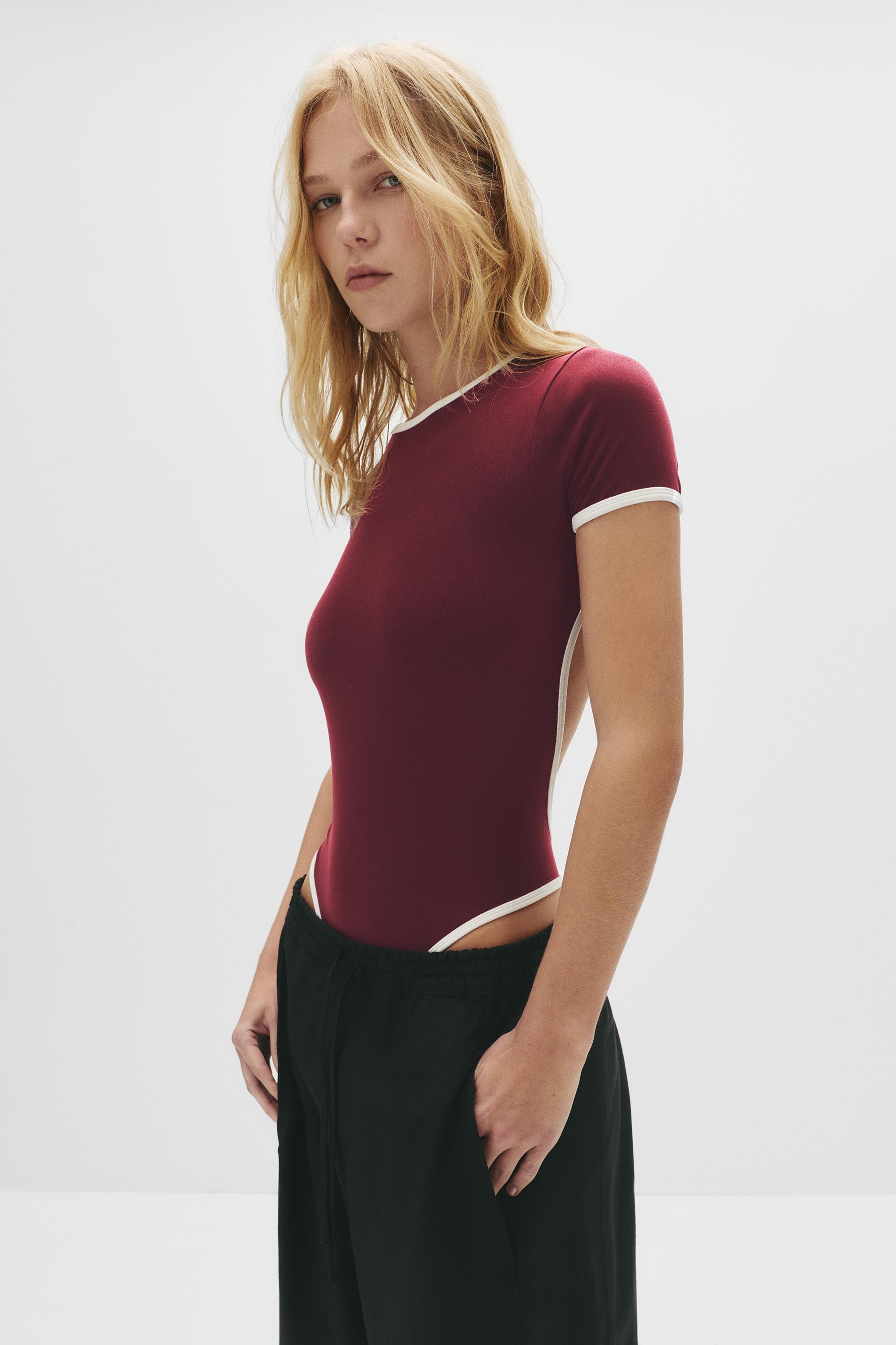 Body Mit Rücken-Cut-Out