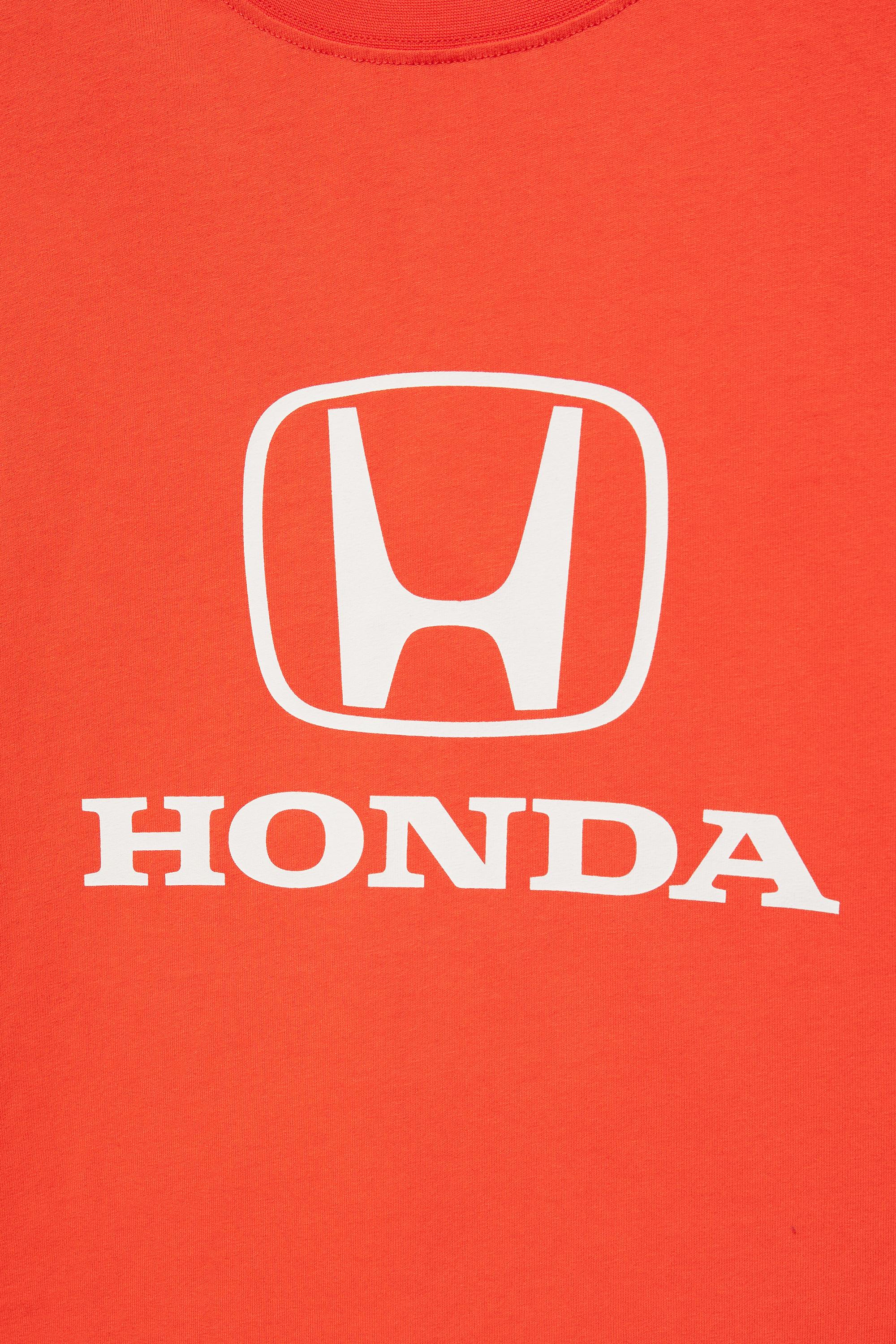 Relaxed fit Honda logo T-shirt — Red