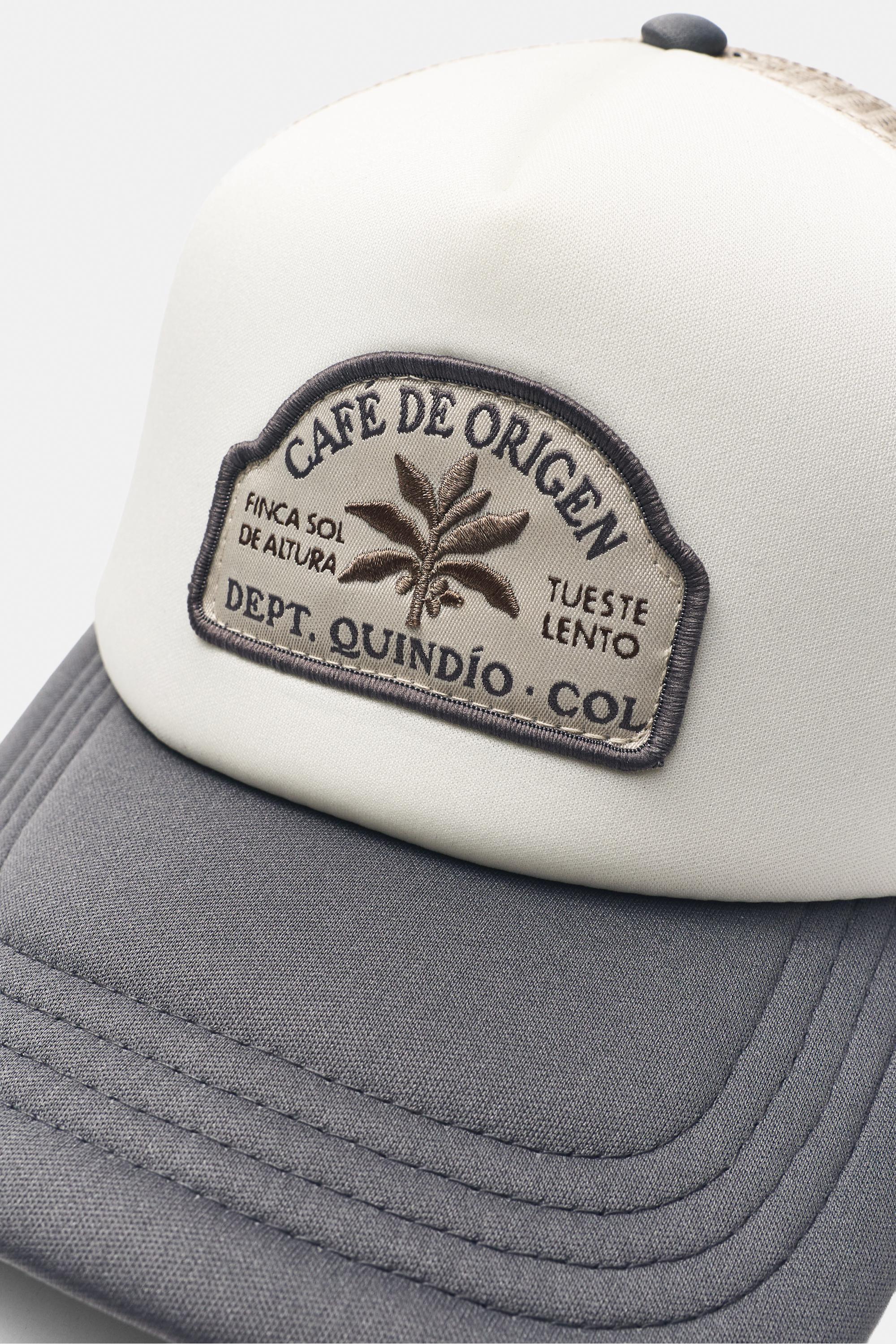 Café de Origen trucker cap — Sand