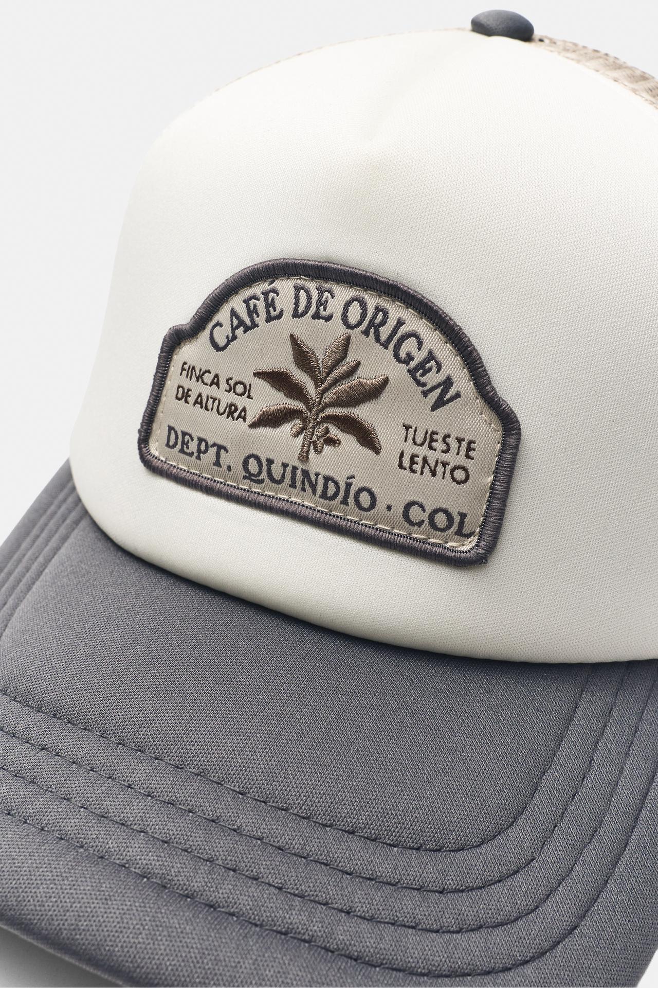 Café de Origen trucker cap — Sand