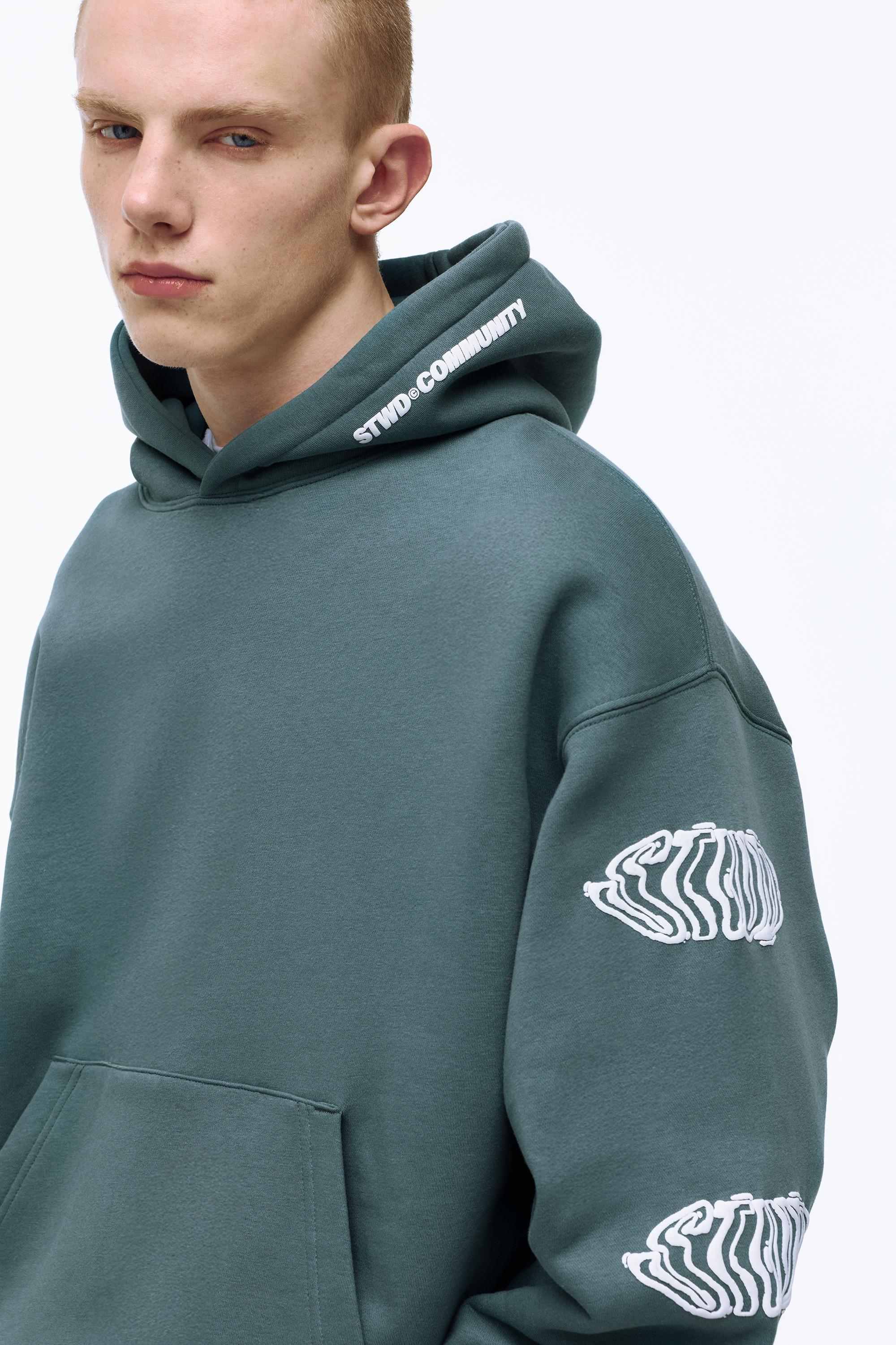 STWD Community kapüşonlu sweatshirt - Görsel 12